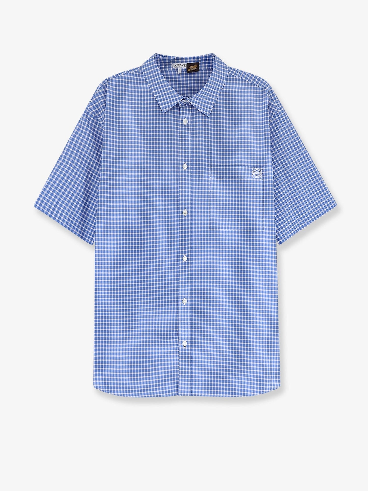 Loewe Men Paula's Ibiza Madras Cotton Shirt