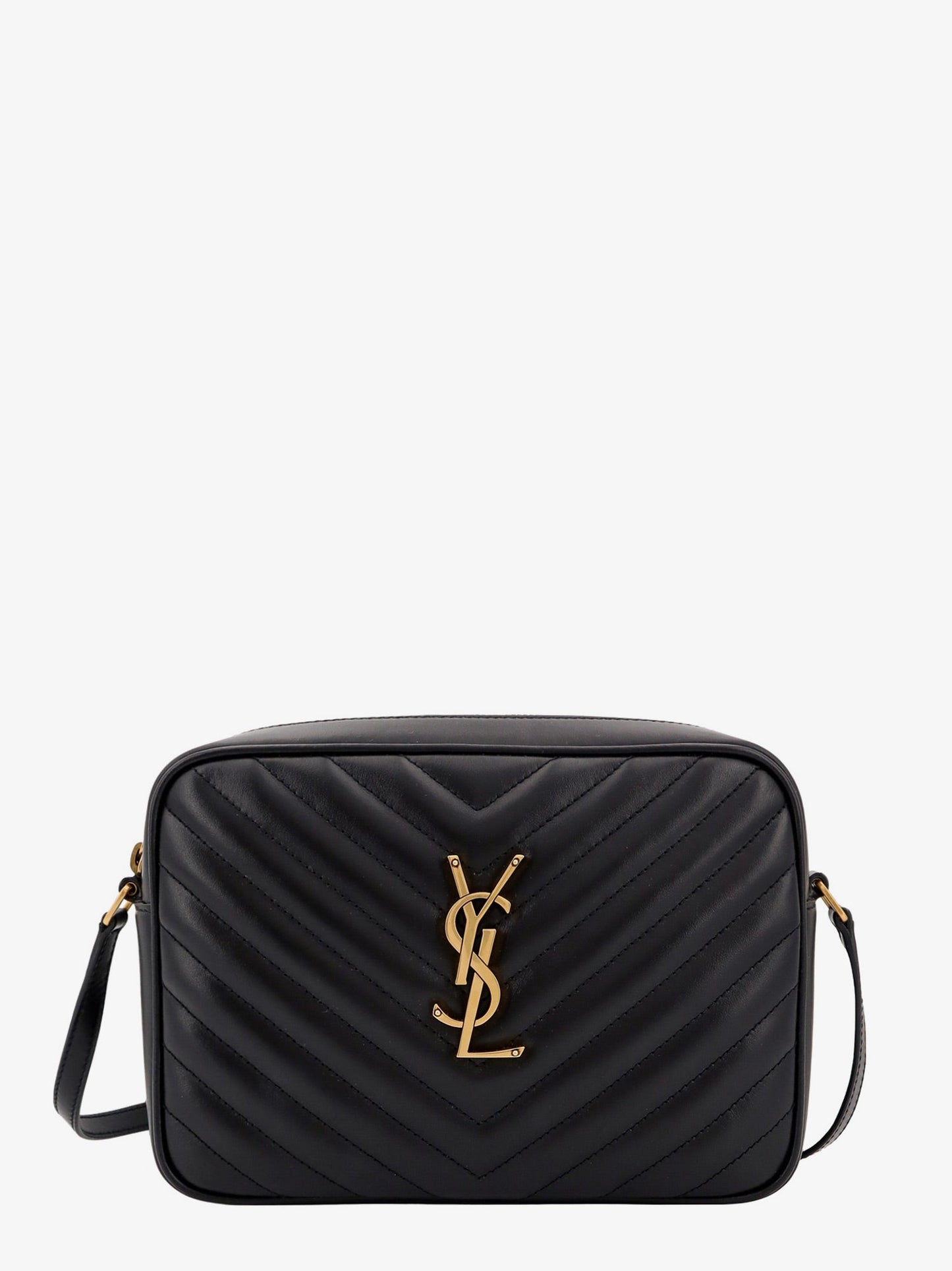 Saint Laurent Women Quilted Leather Camera Bag Shoulder Bag
