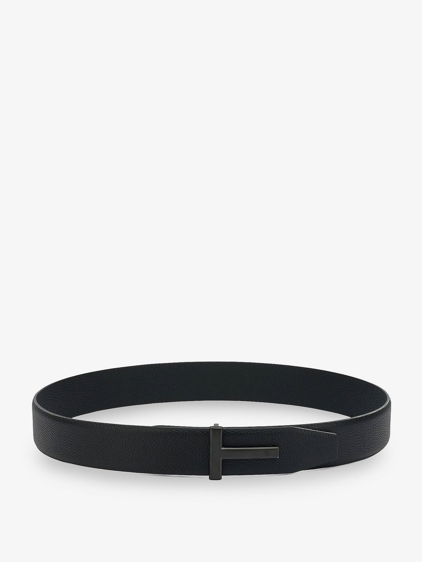 Tom Ford Men Hammered Leather Belt