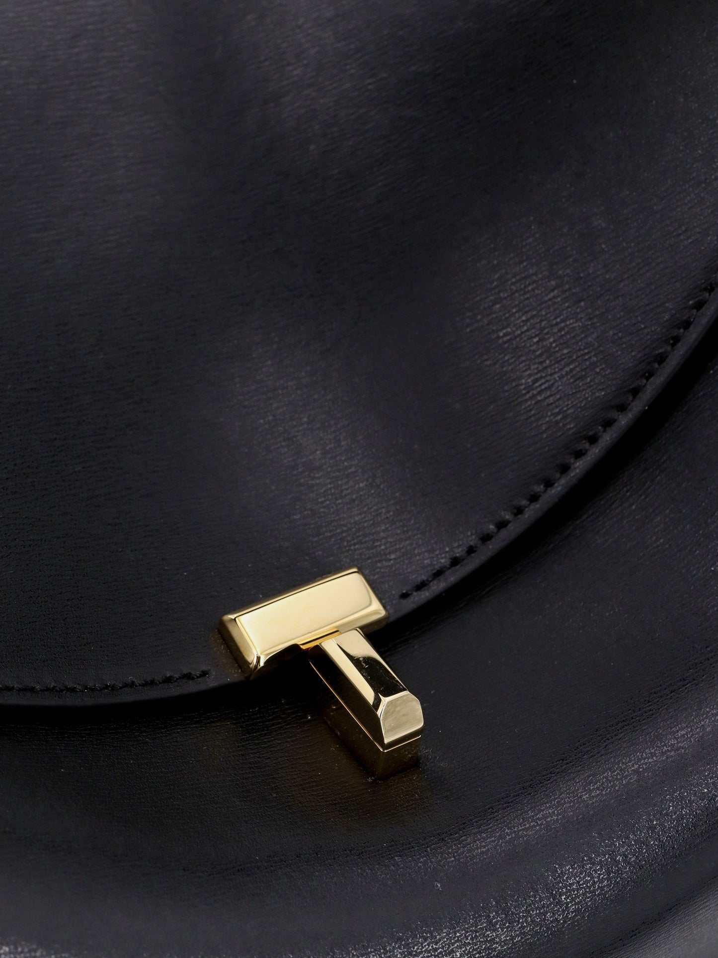 Toteme Women T-Lock Leather Crossbody Bag