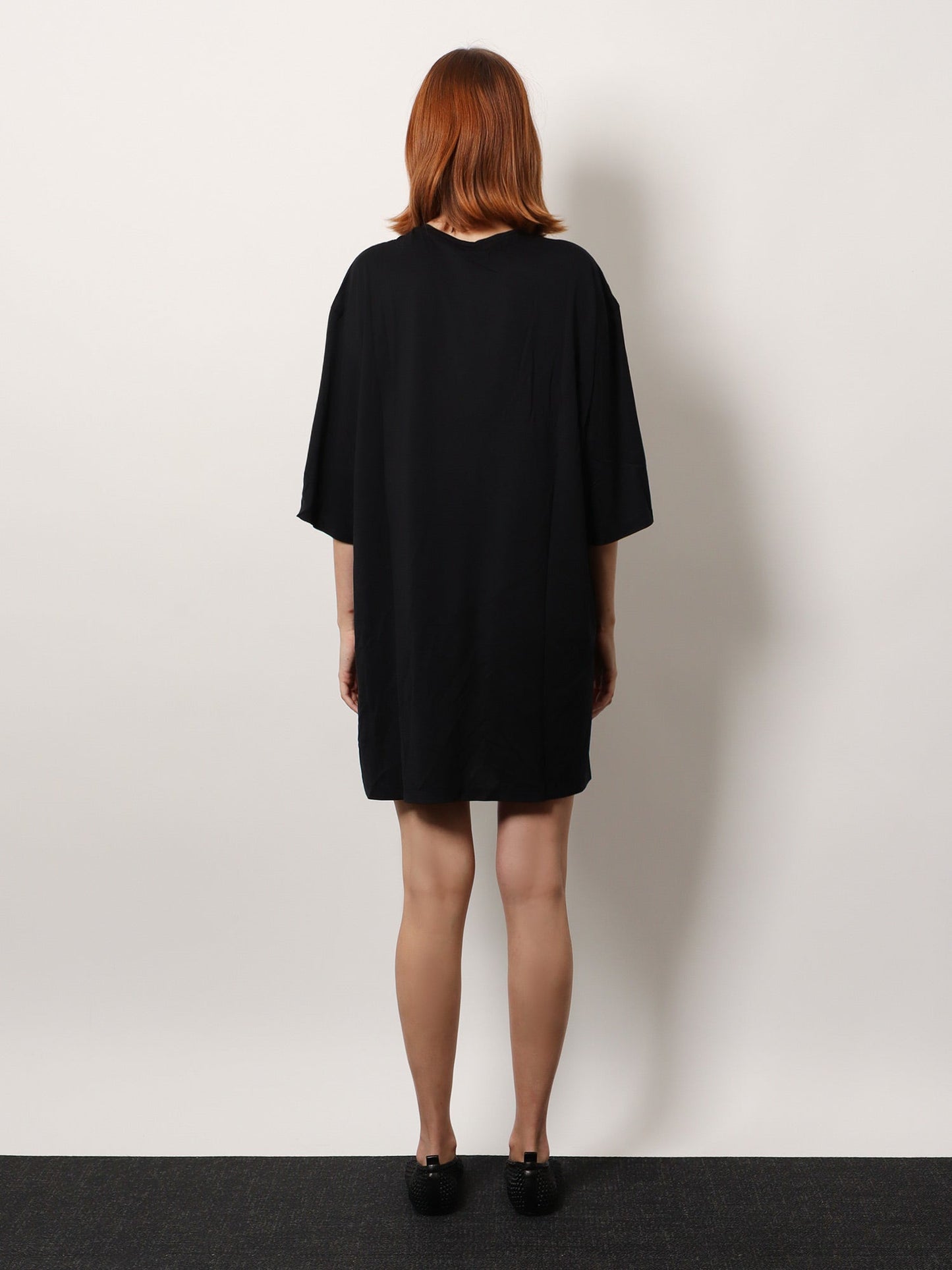 Toteme Women Relaxed Tee Lyocell And Cotton Short Dress