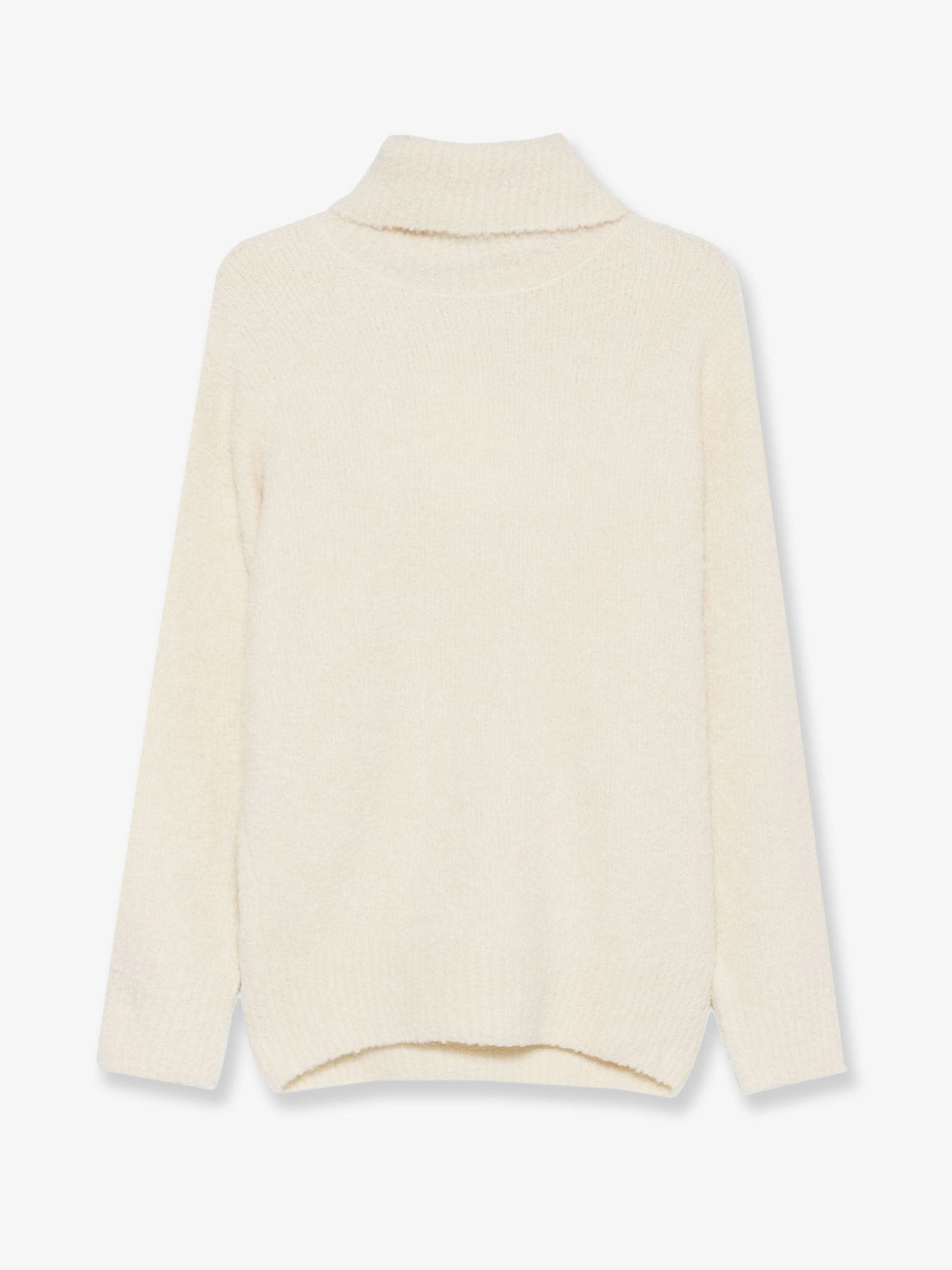 Toteme Women Boucle Alpaca Blend Turtleneck