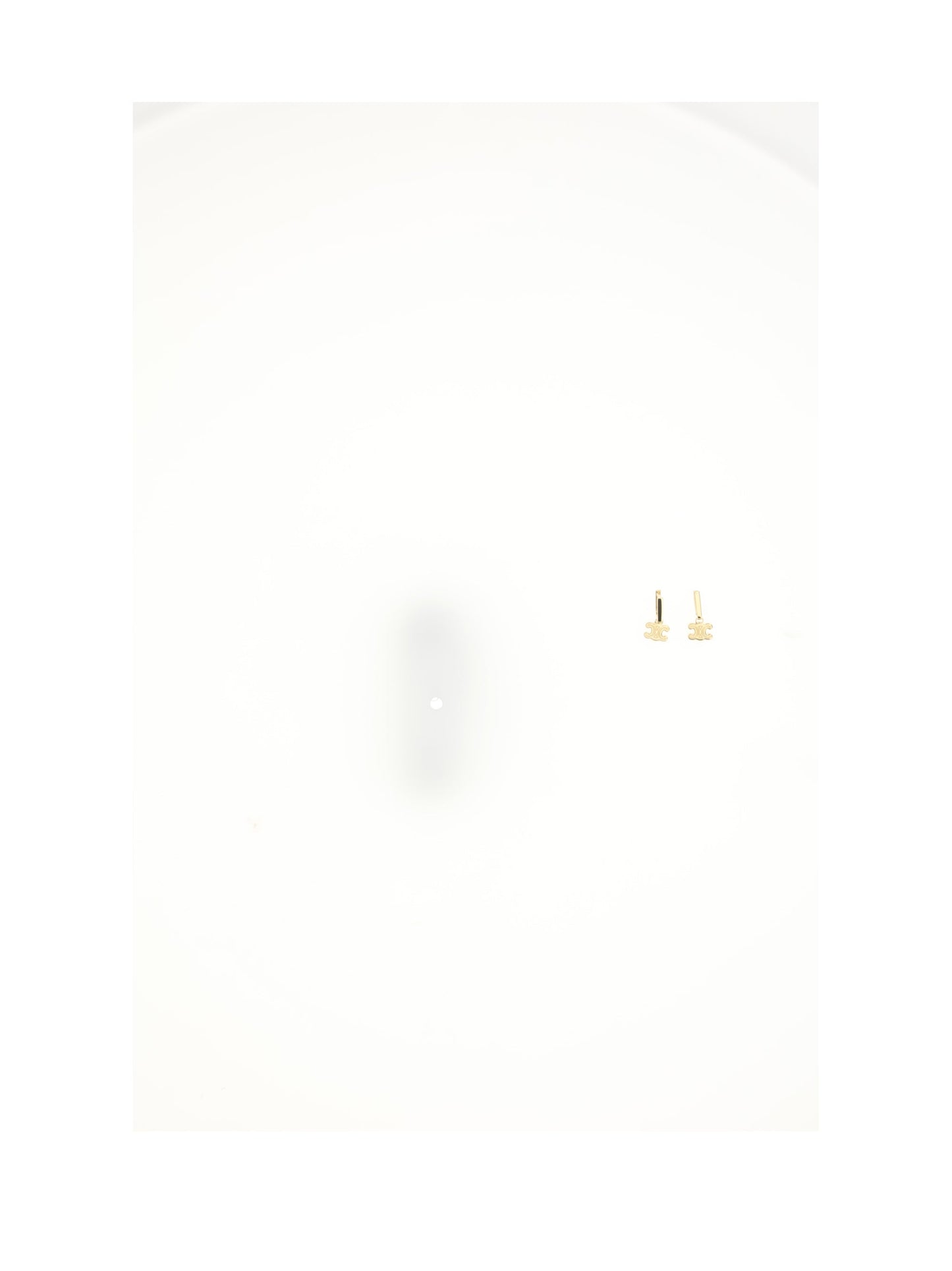Celine Women Chunky Triomphe Earrings