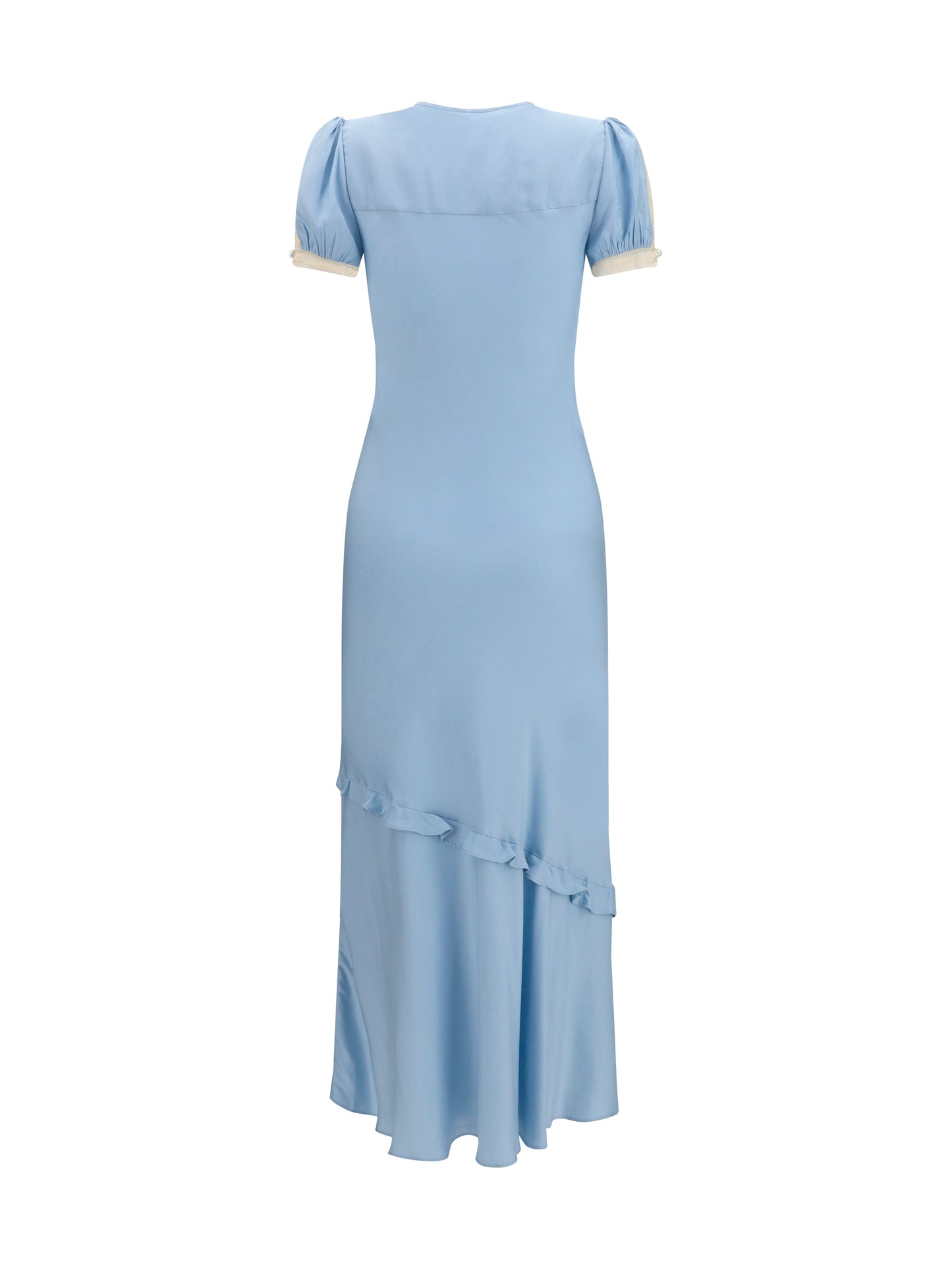 Self-Portrait Women Midi Dress In Viscose And Lace