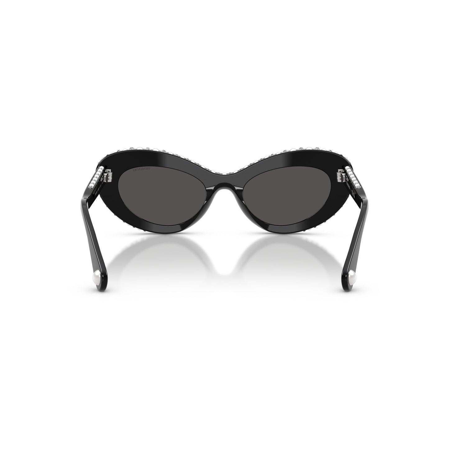 0Sk6061U Cat-Eye Sunglasses with Crystal-Embellished Frame