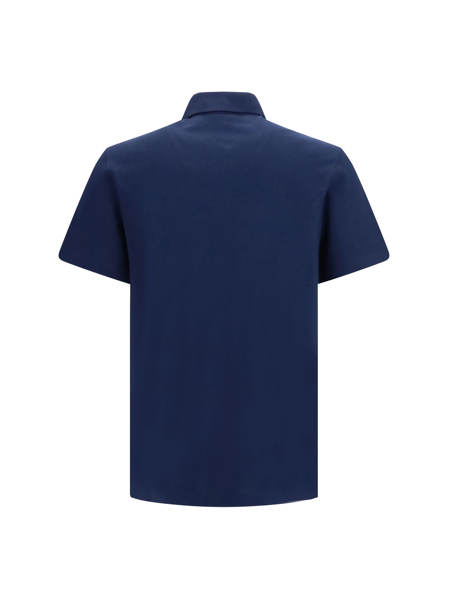 Valentino Men Cotton Piqué Polo With Vlogo