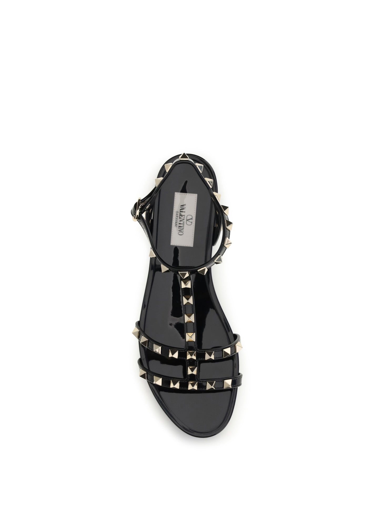 Valentino Garavani Women Rubber Rockstud Sandals