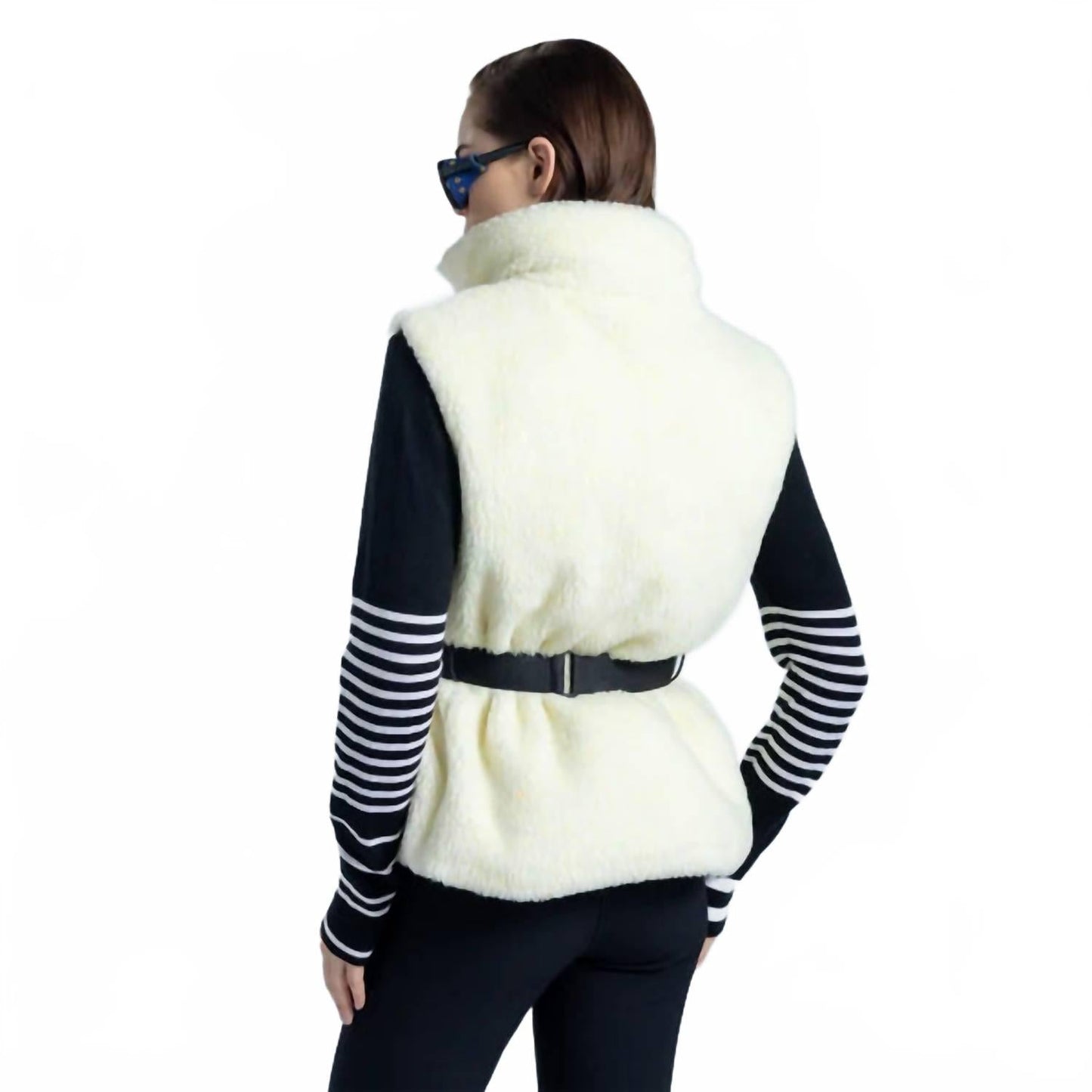 Nix Vest In White Neon Speckle