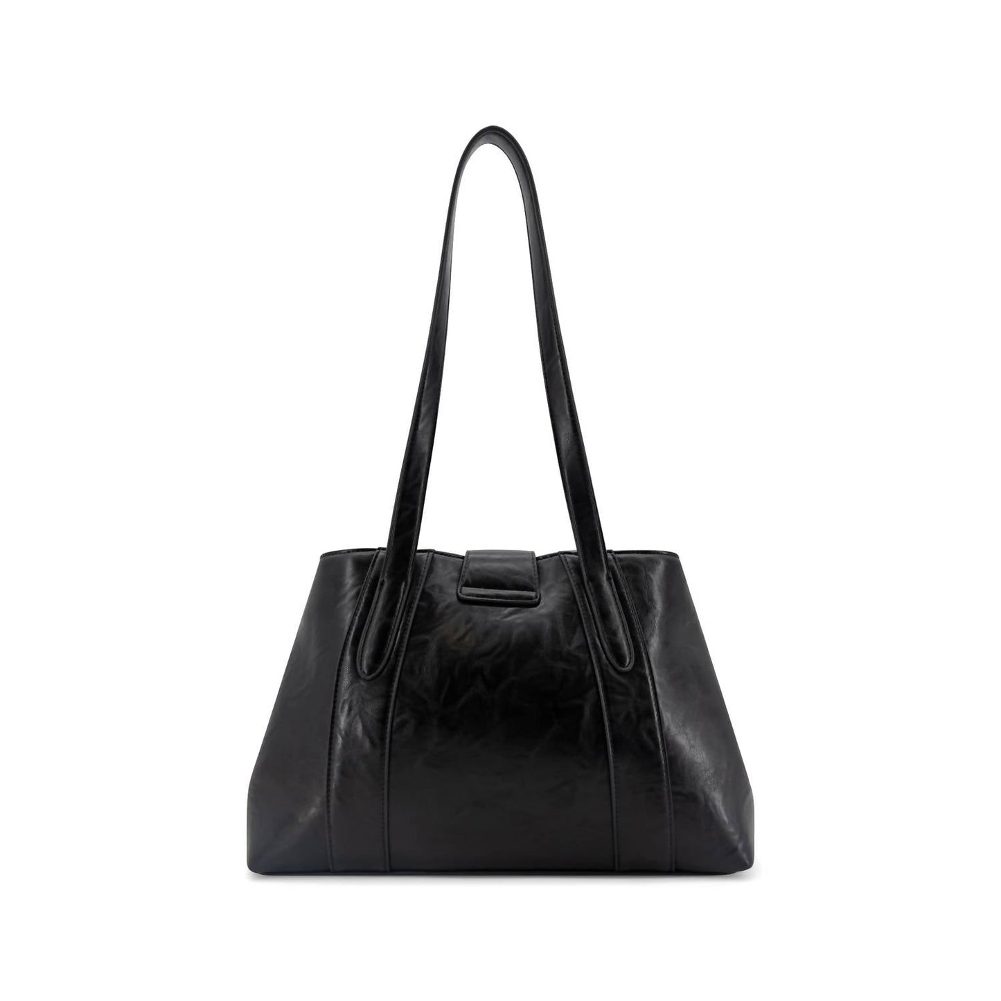 Women's Fiora Signature Lock Satchel In Black