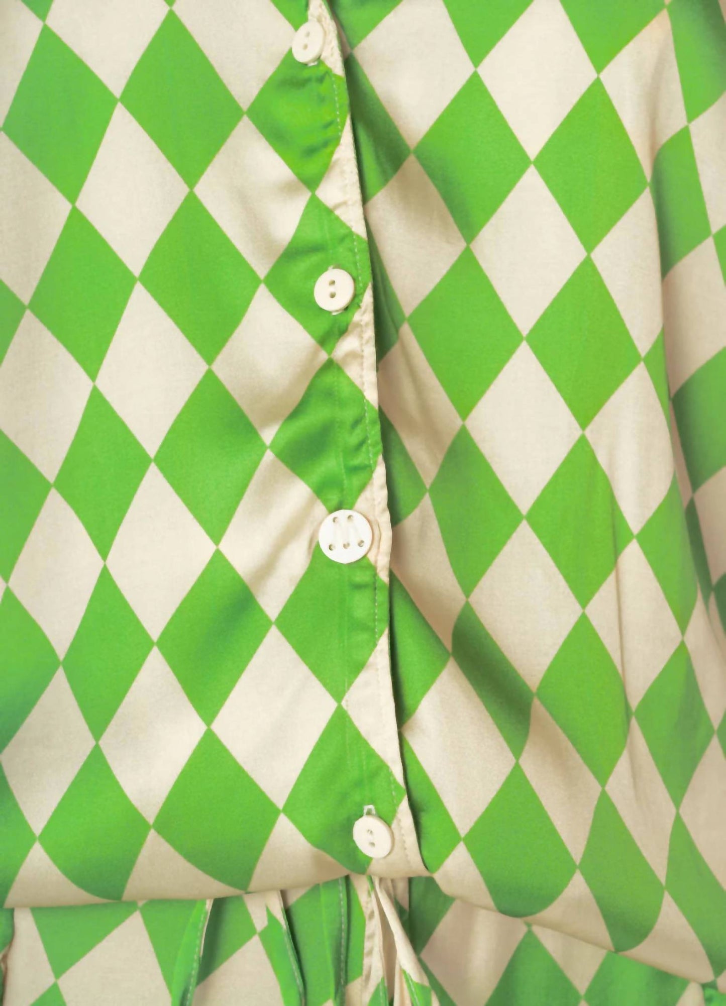 Meissa Cover-Up Shirt In Bright Green
