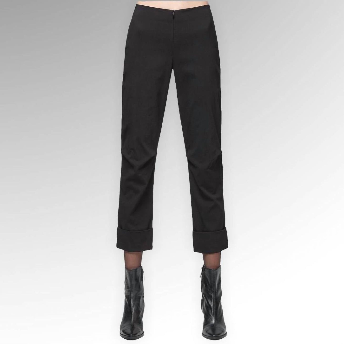 Verona Crop Pant In Black
