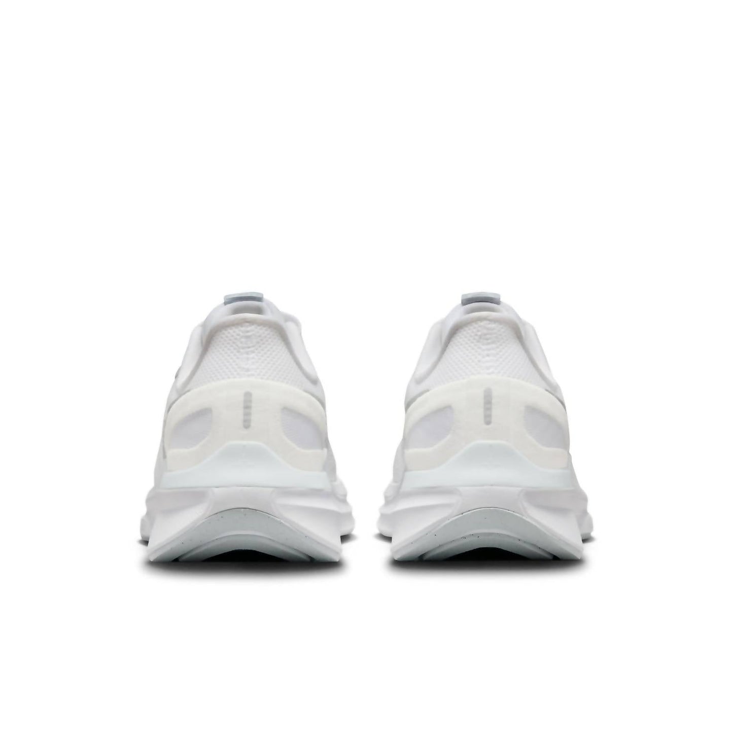 Women's Structure 25 Staility Running Shoes In White/metallic Silver