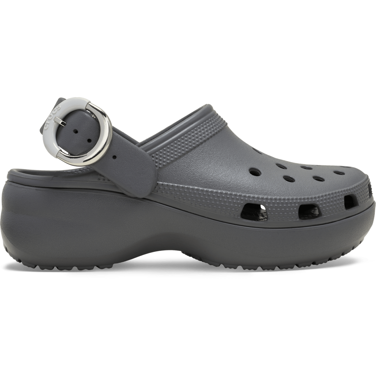 Classic Platform Dipped Buckle Clog