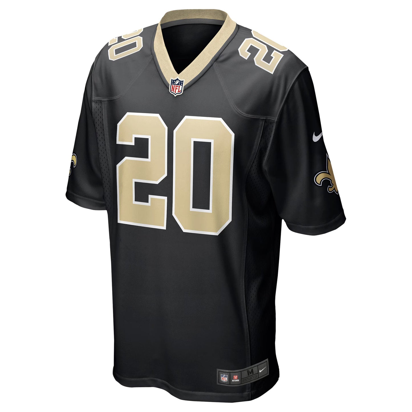 New Orleans Saints Pete Werner Black Game Jersey