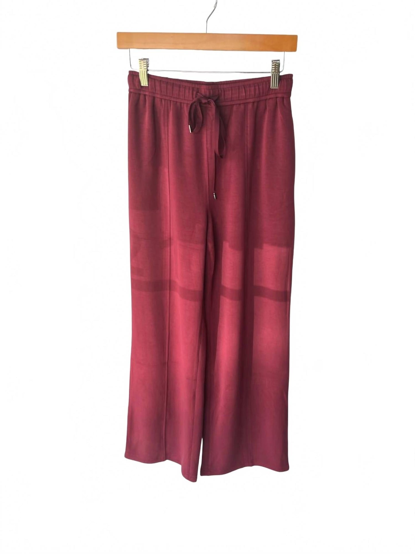 Soft Modal Lounge Pants In Wine