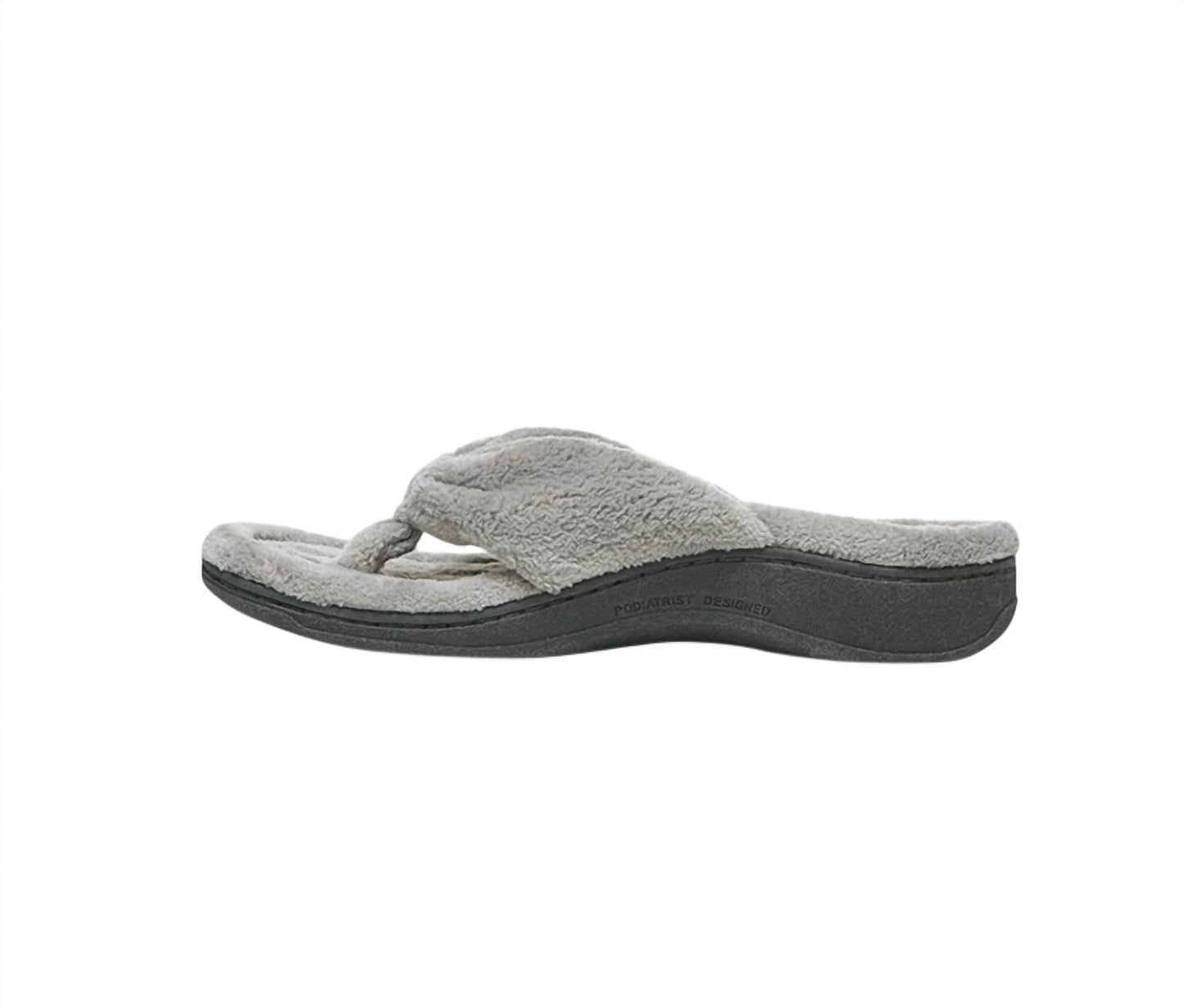 Women's Indulge Gracie Toe-Post Slipper In Light Grey