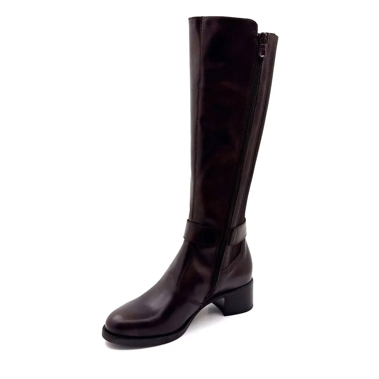 Women's Elastico Riding Boot In Chocolate