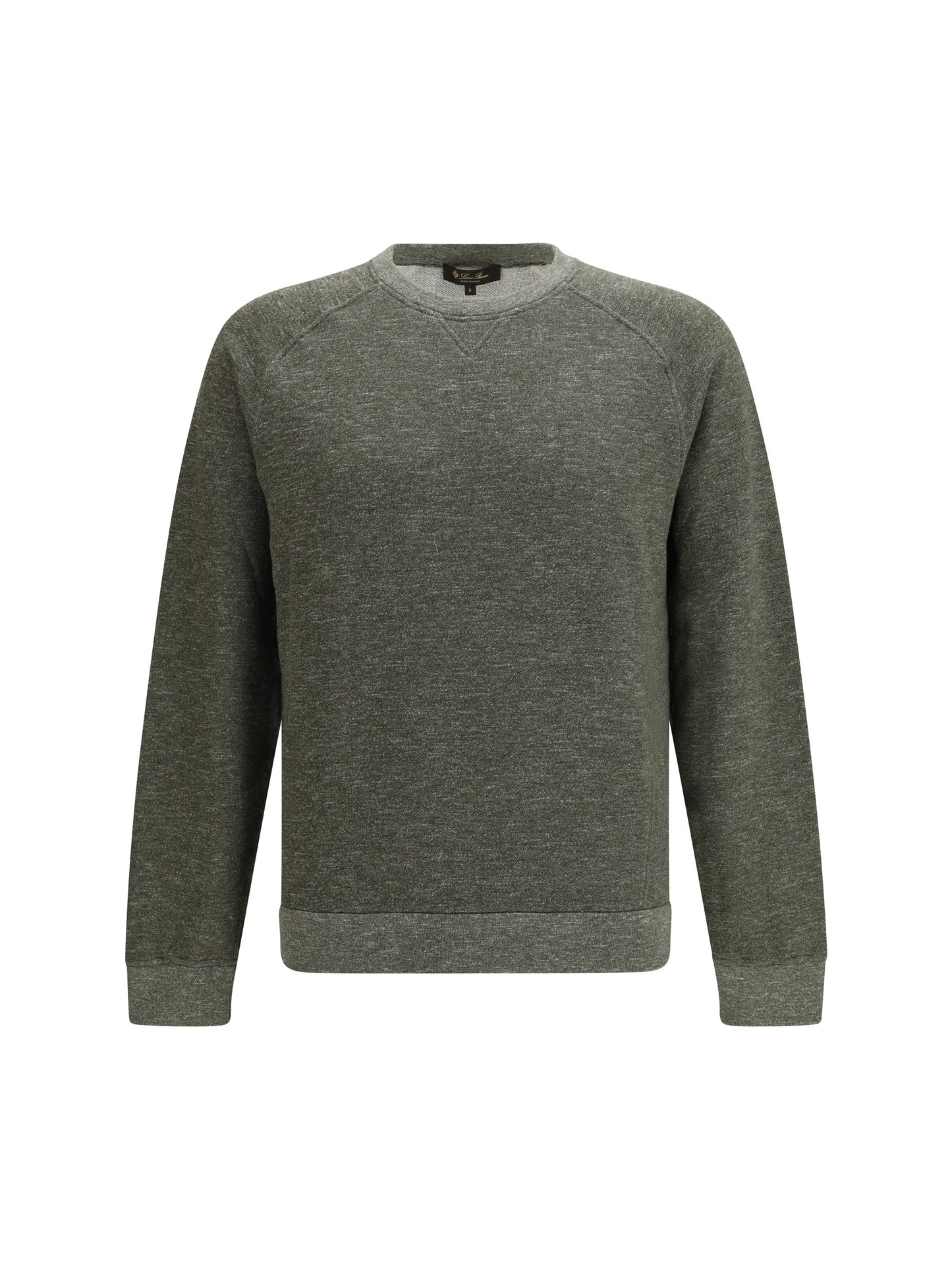 Loro Piana Men Cotton Crew Neck Sweatshirt
