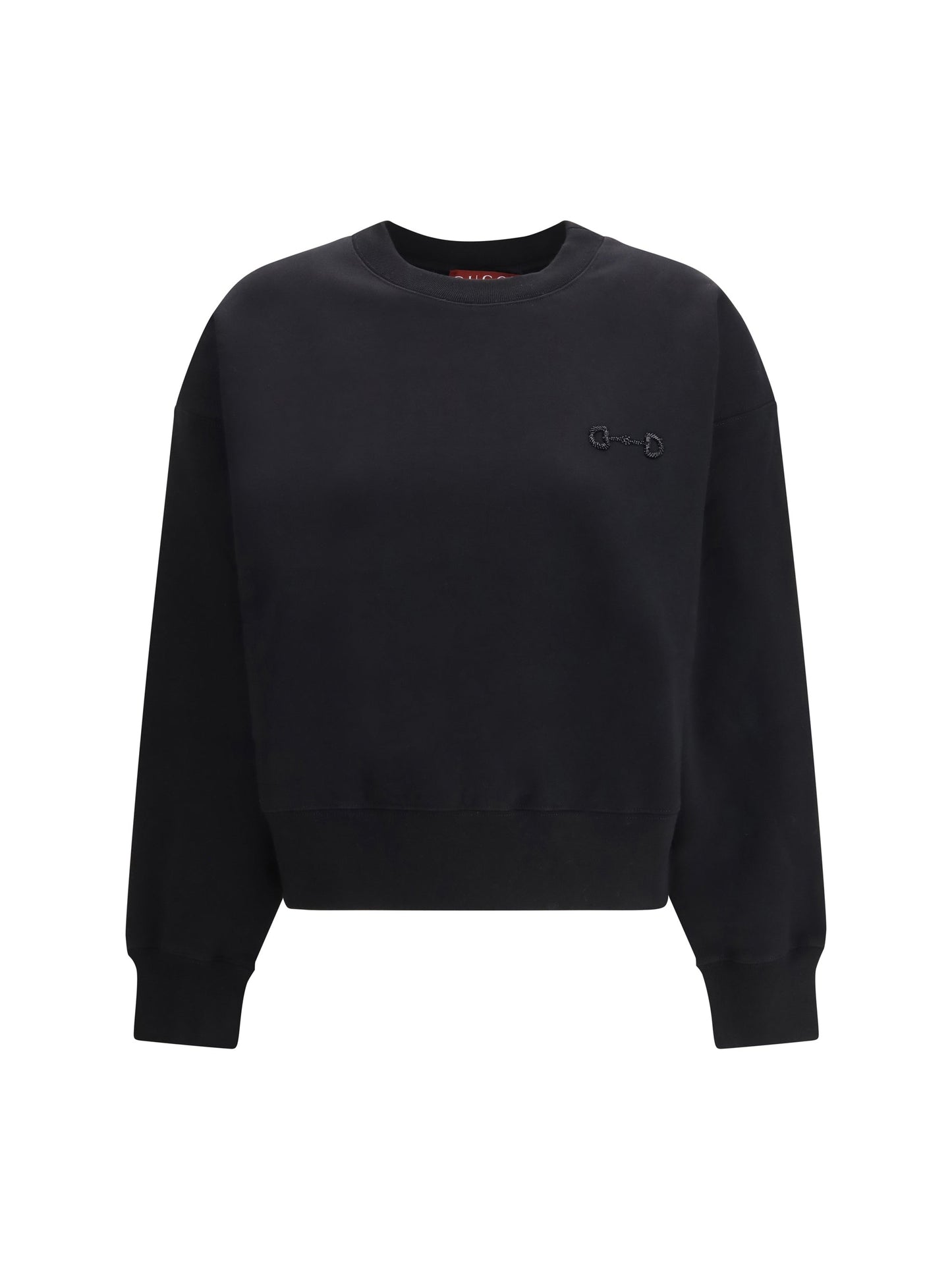 Gucci Women Brushed Cotton Jersey Sweatshirt