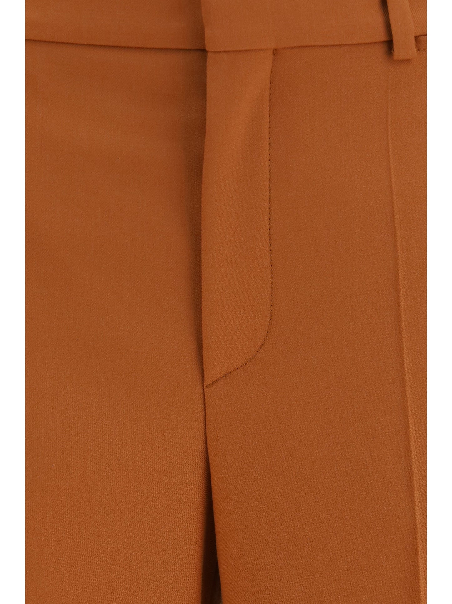 Chloé Women High-Waisted Flared Cotton Pants