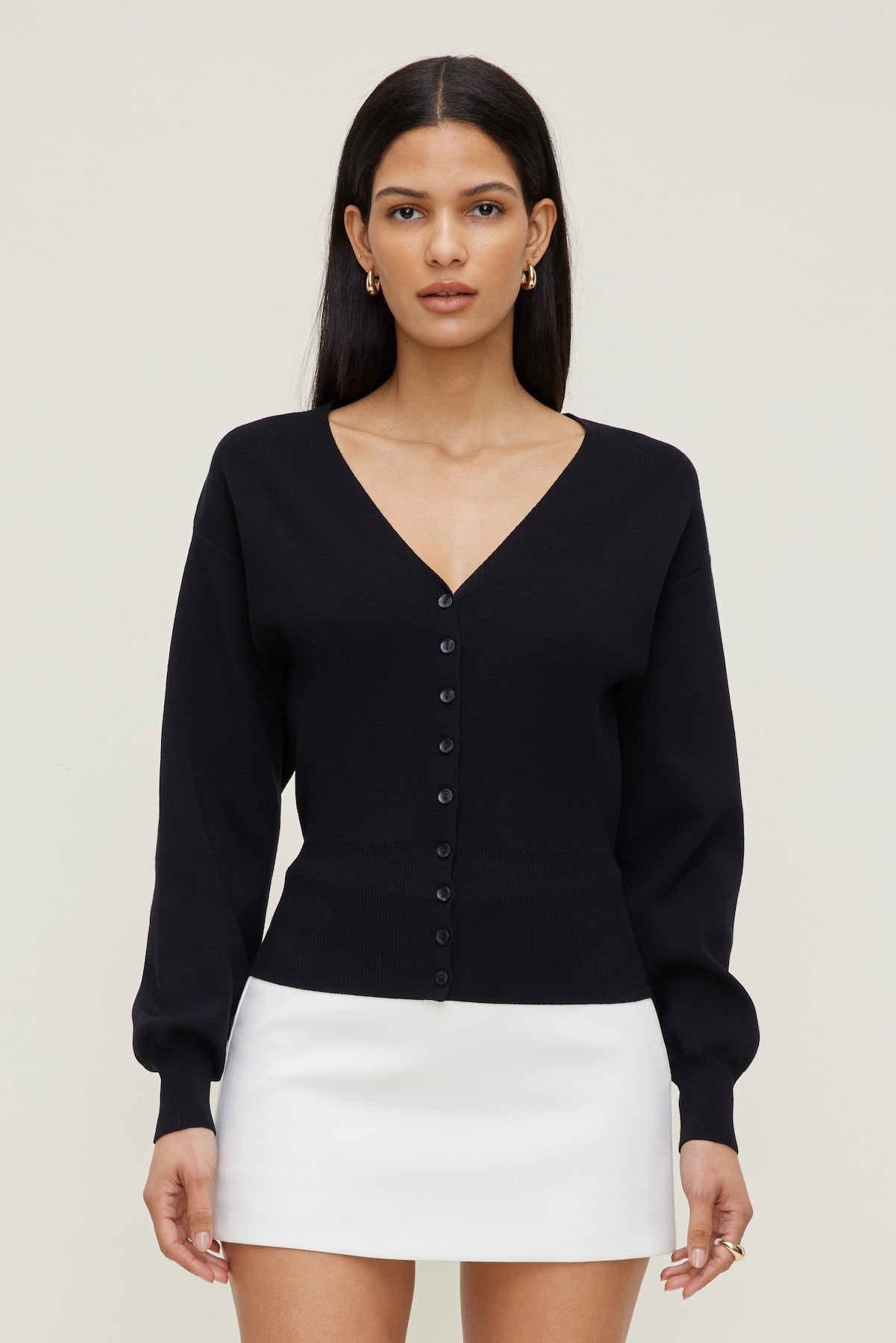 V Neck Cardigan