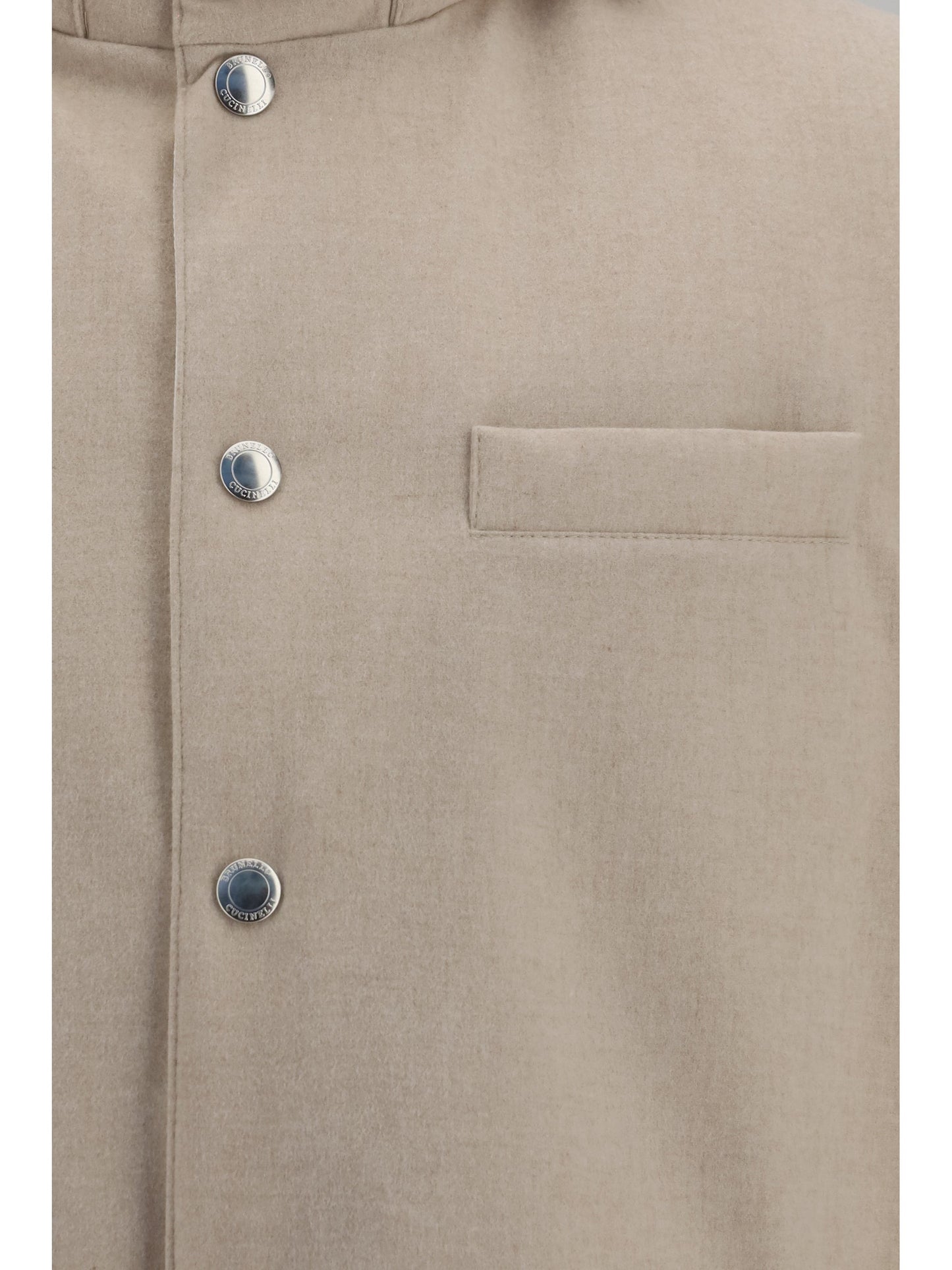 Brunello Cucinelli Men Wool Down Vest