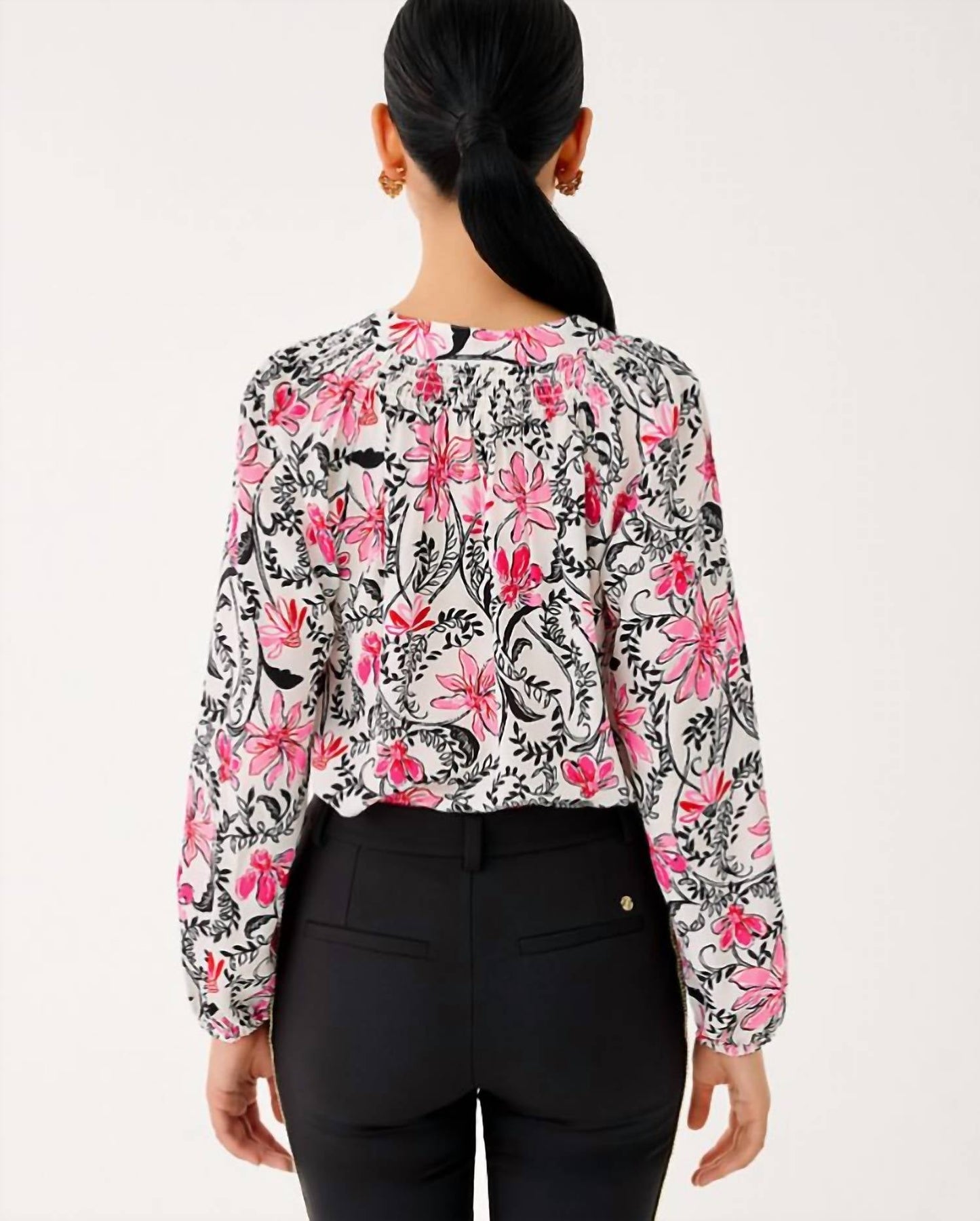 Elsa Top In Coconut Sunshine Seekers