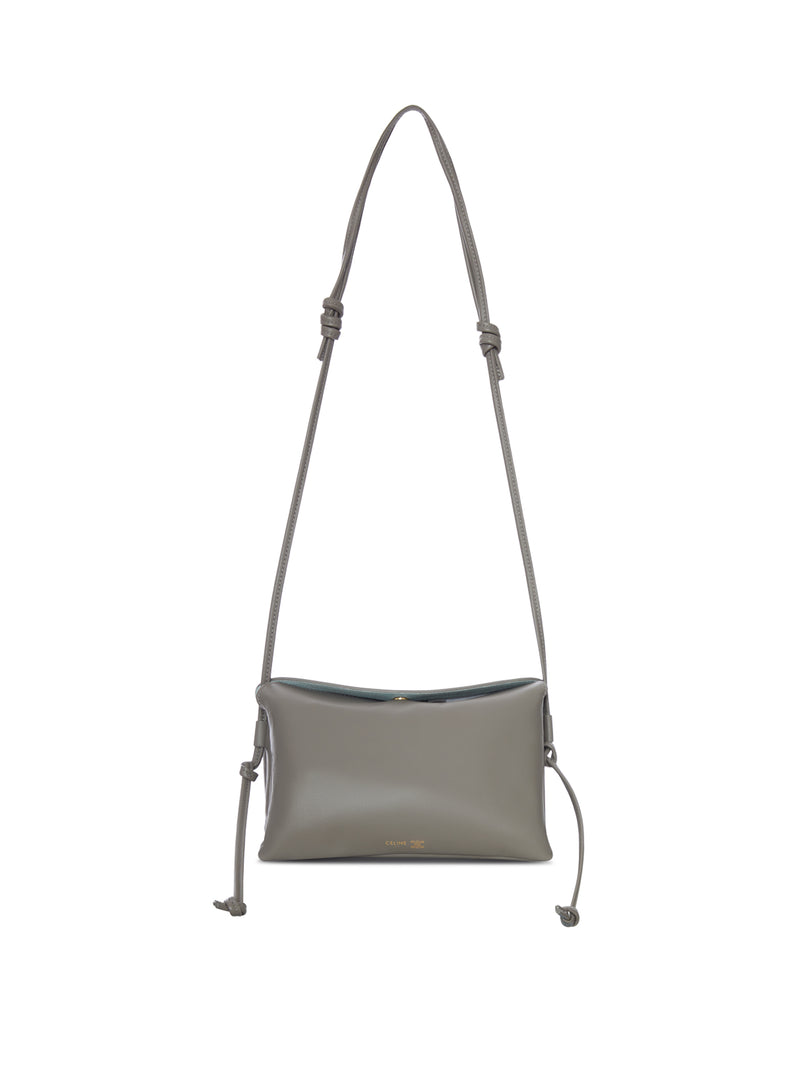 Celine Women Trio With Flap In Smooth Calfskin
