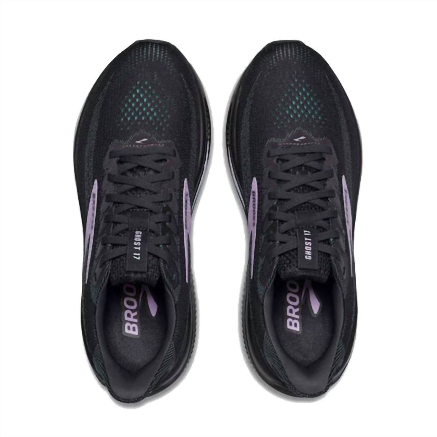 Women's Ghost 17 Shoe In Grey/clearwater/purple