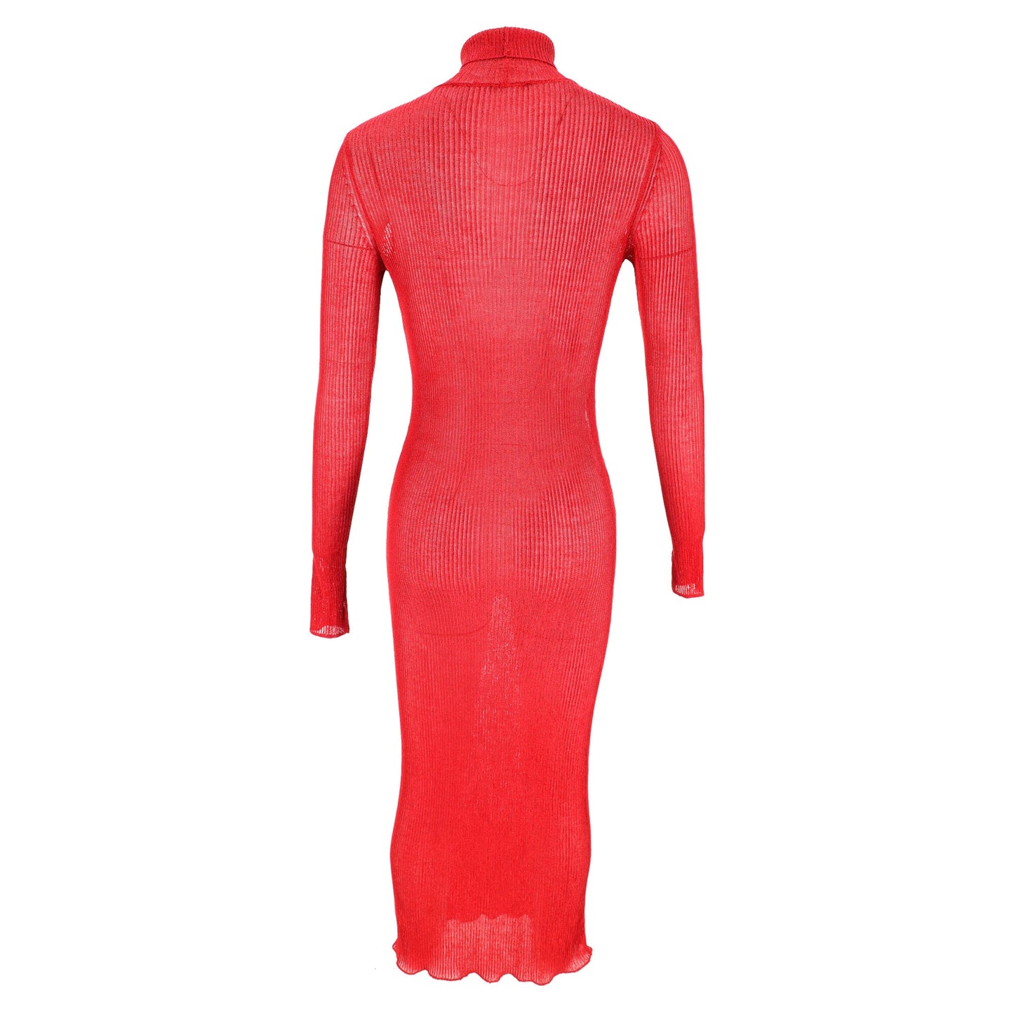 Isabel Marant Josita Midi Dress in Burgundy Viscose