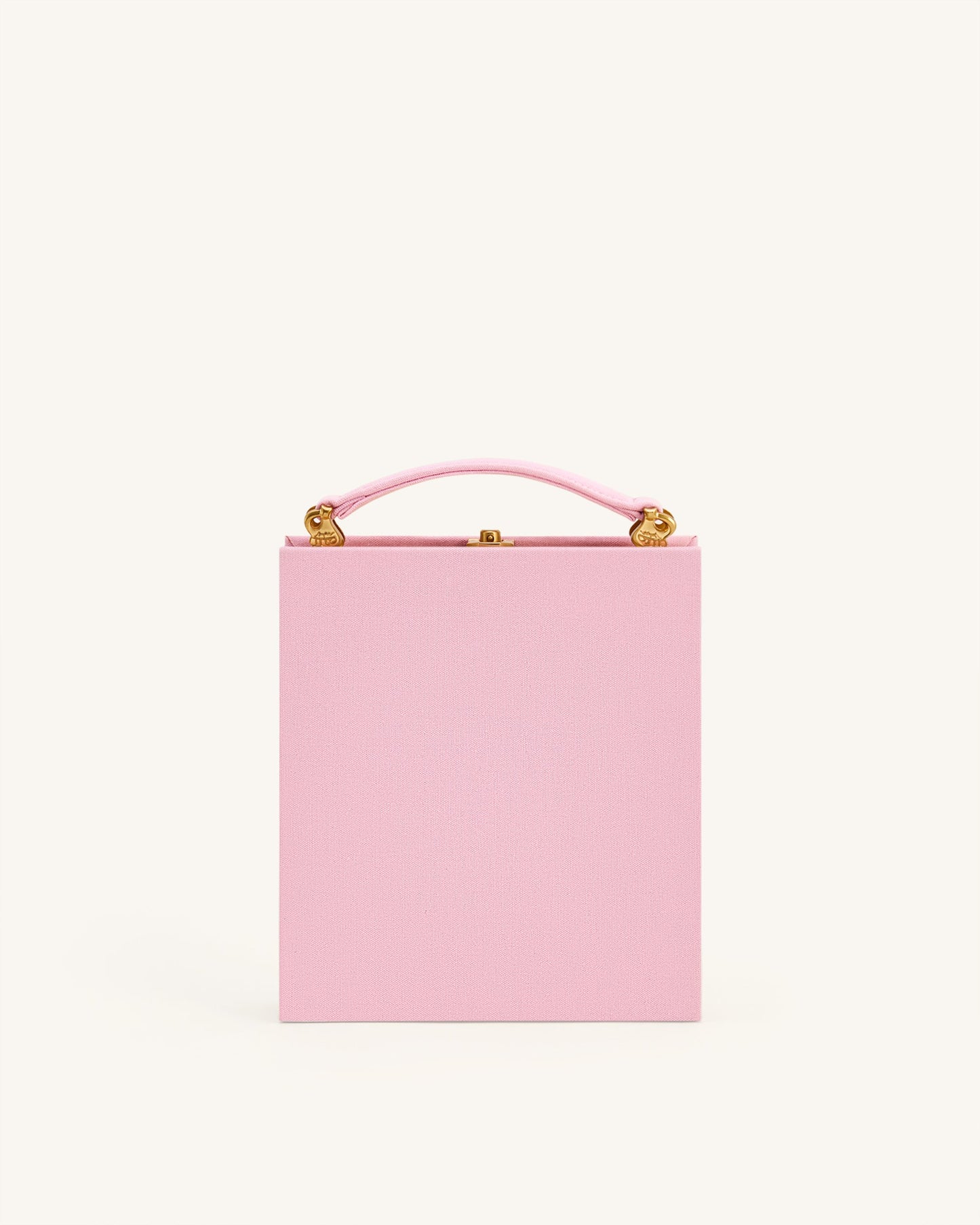 Taya-Puppy Pattern Book Shape Clutch Bag - Pink