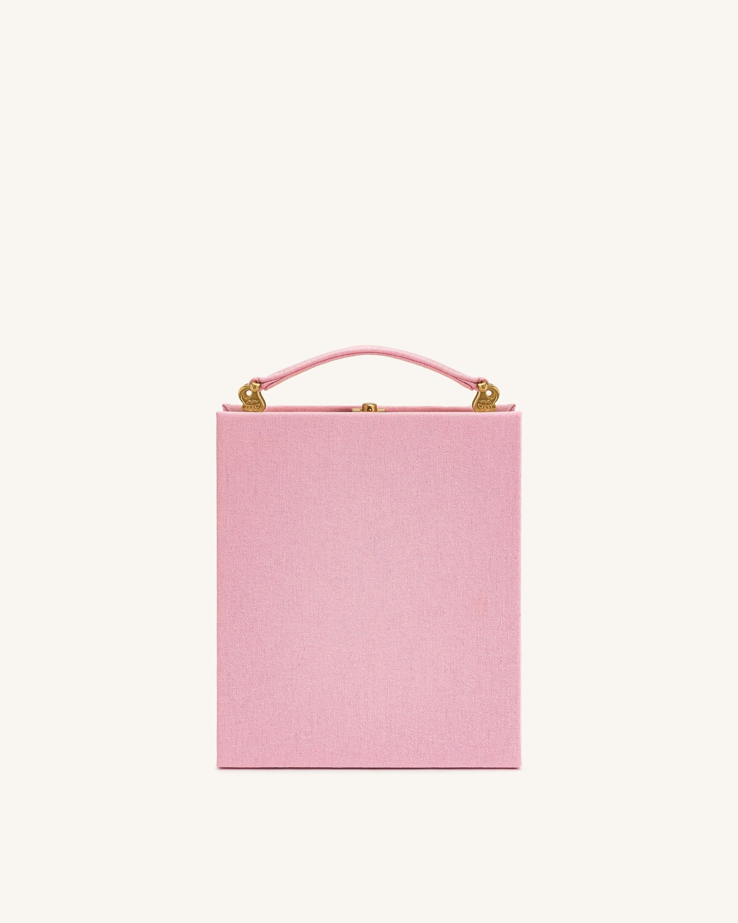 Taya Tabby Cat Pattern Book Shape Clutch Bag - Pink