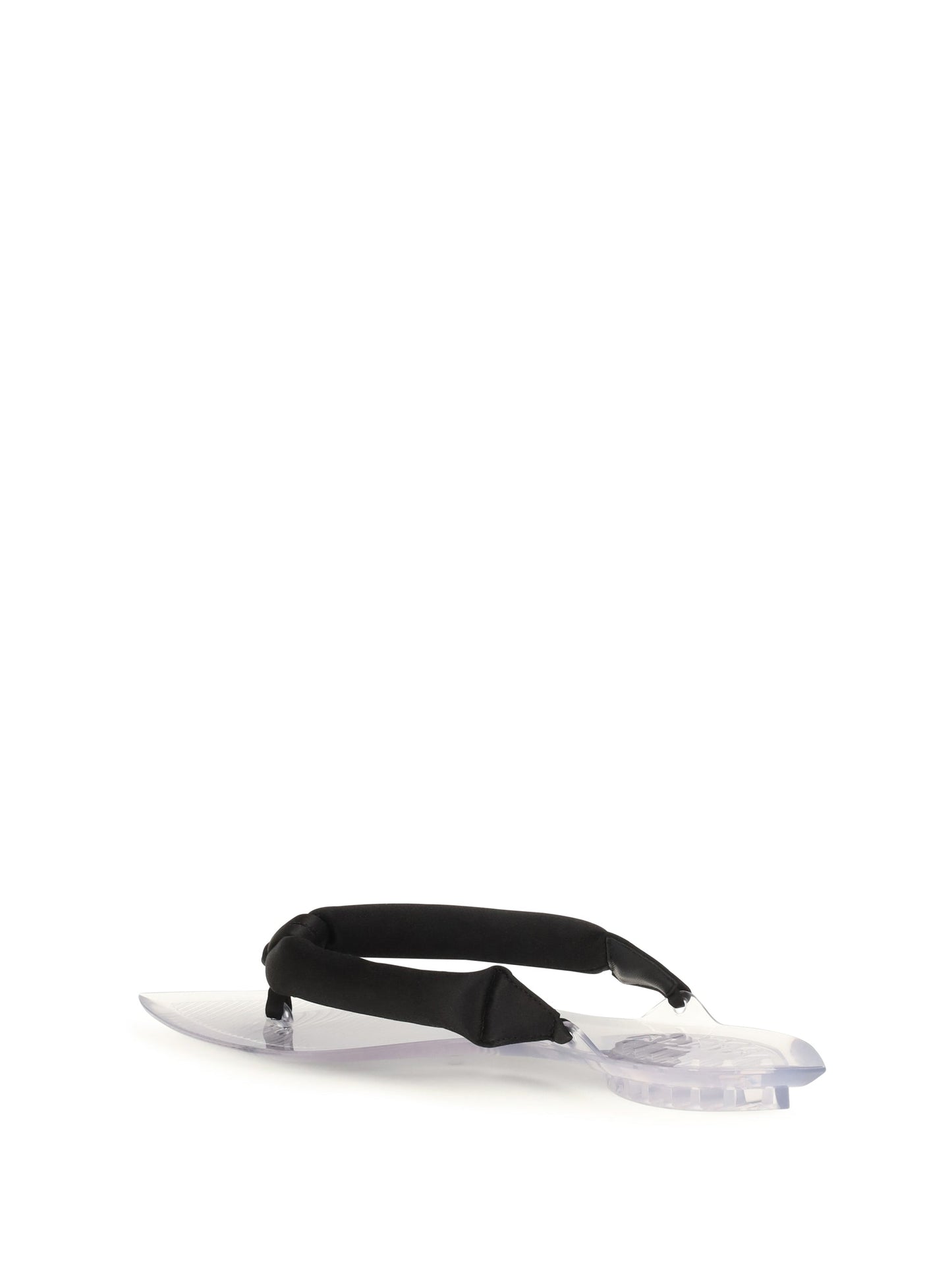 Alaïa Women Satin Flip-Flop Sandals