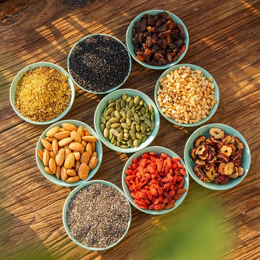 for Lotus Root Powder Soup with Chia Seeds, Osmanthus, Nuts and Fruits, Meal Replacement, Satiating for Lotus Seed Porridge 1 Can Sold by yummies