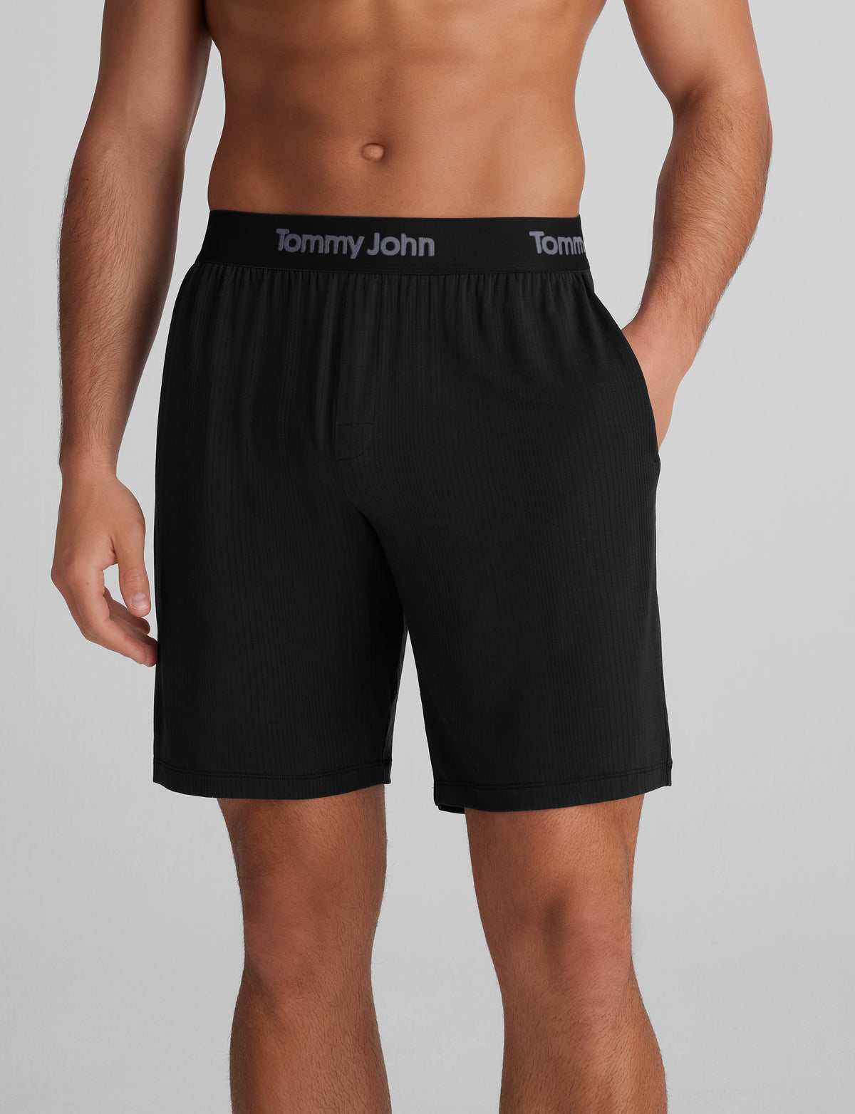 Men's Second Skin Luxe Rib Sleep Short