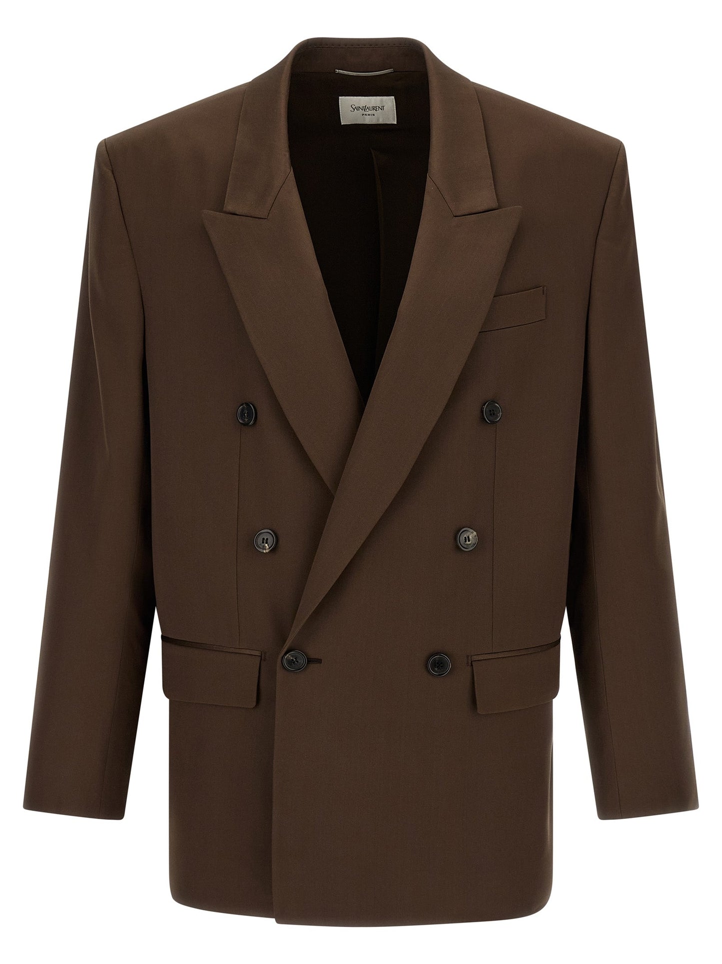 Saint Laurent Men Satin Blazer