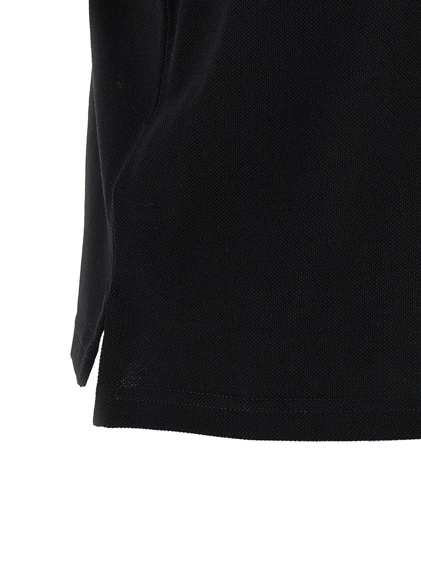 Saint Laurent Women 'Cassandre' Embroidered Polo Shirt