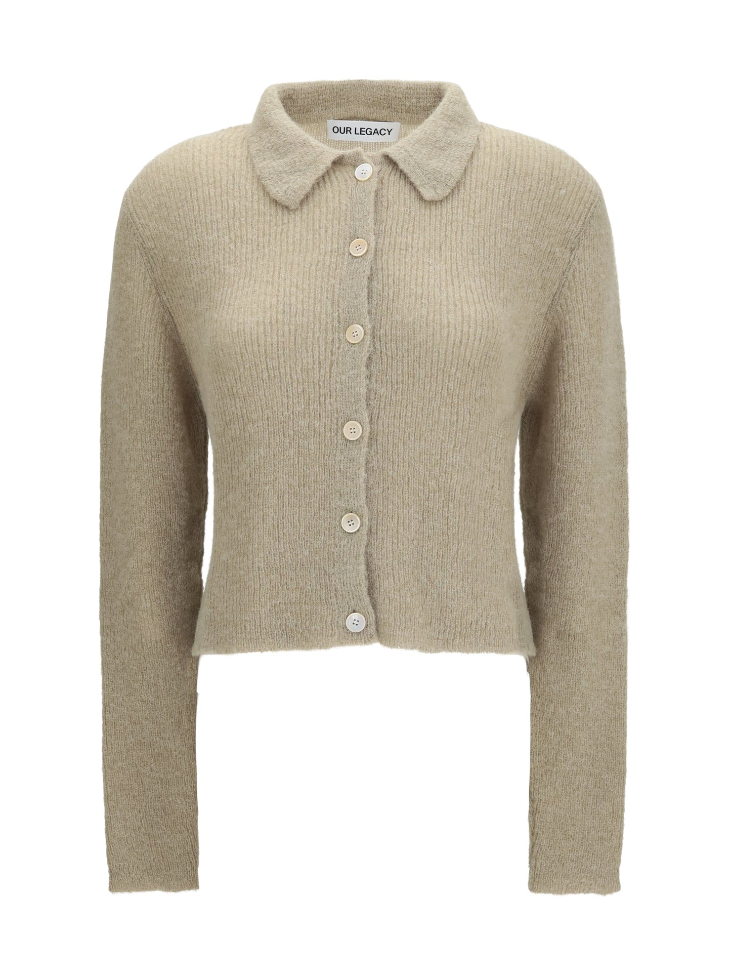 Our Legacy Women Polo Collar Sweater With Buttons