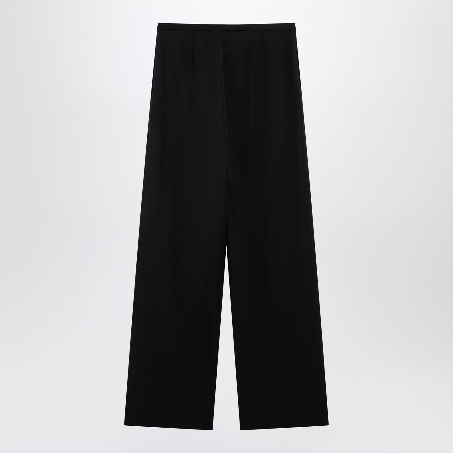 Gucci Oversized Lightweight Wool Trousers In Black Women