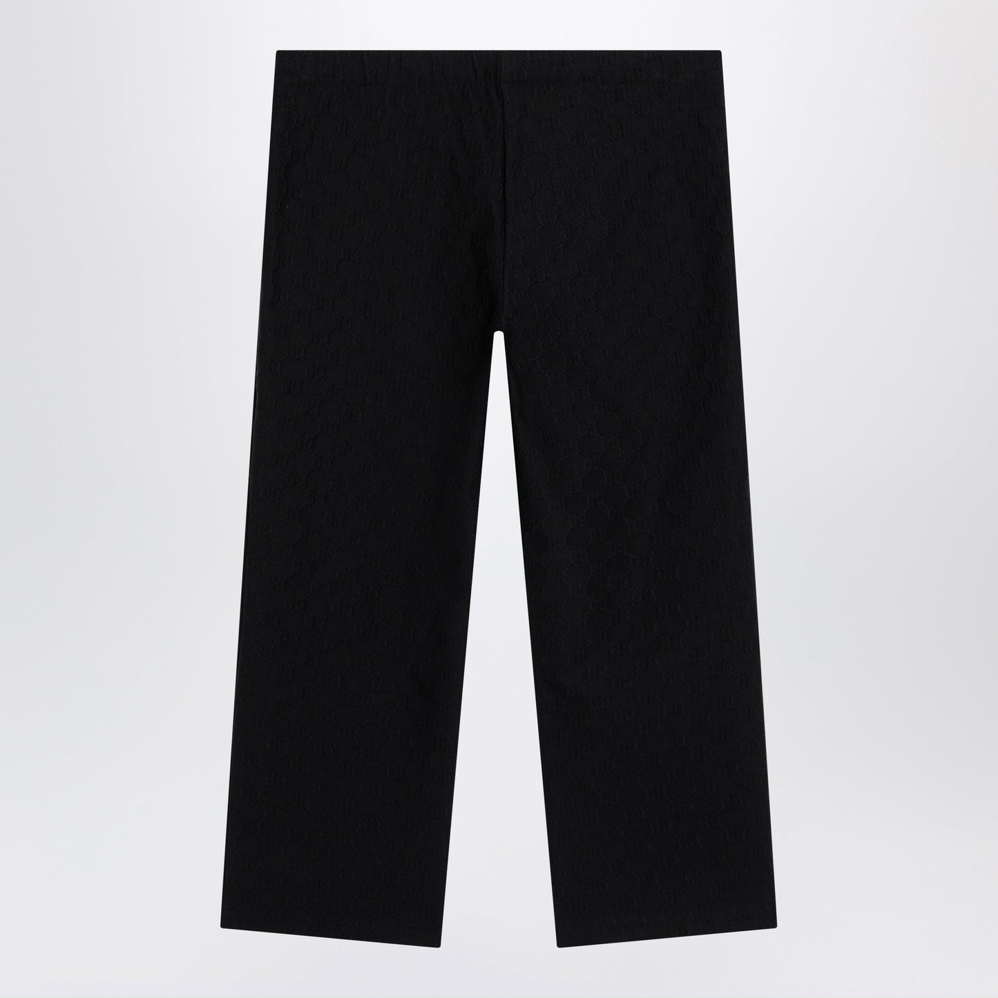 Gucci Gg Jacquard Jersey Pants With Elastic Waist In Black Women