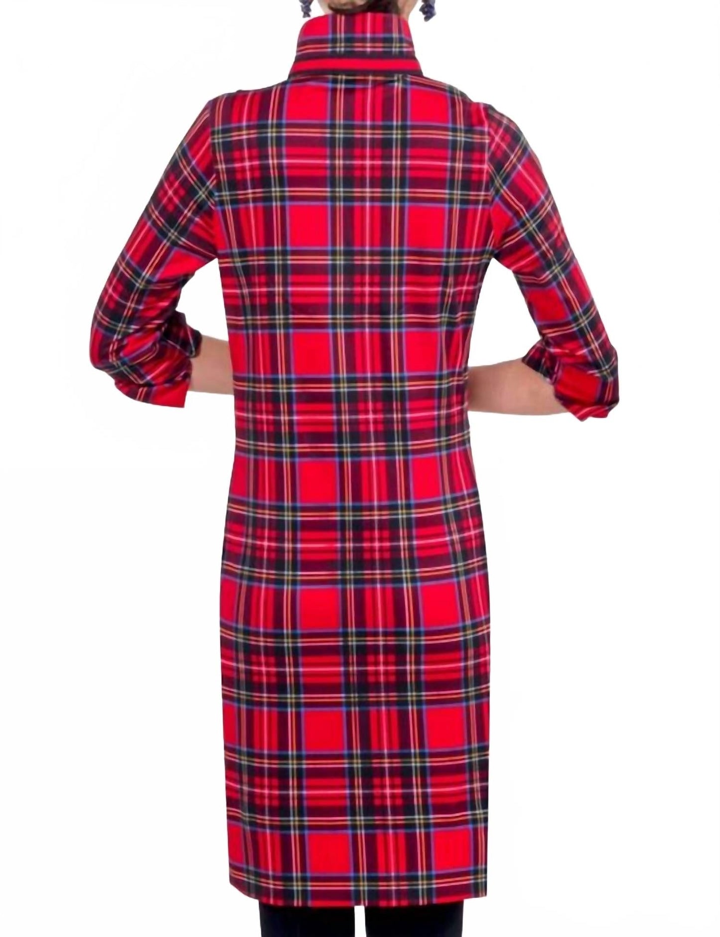Duke Of York Everywhere Dress In Red Multi