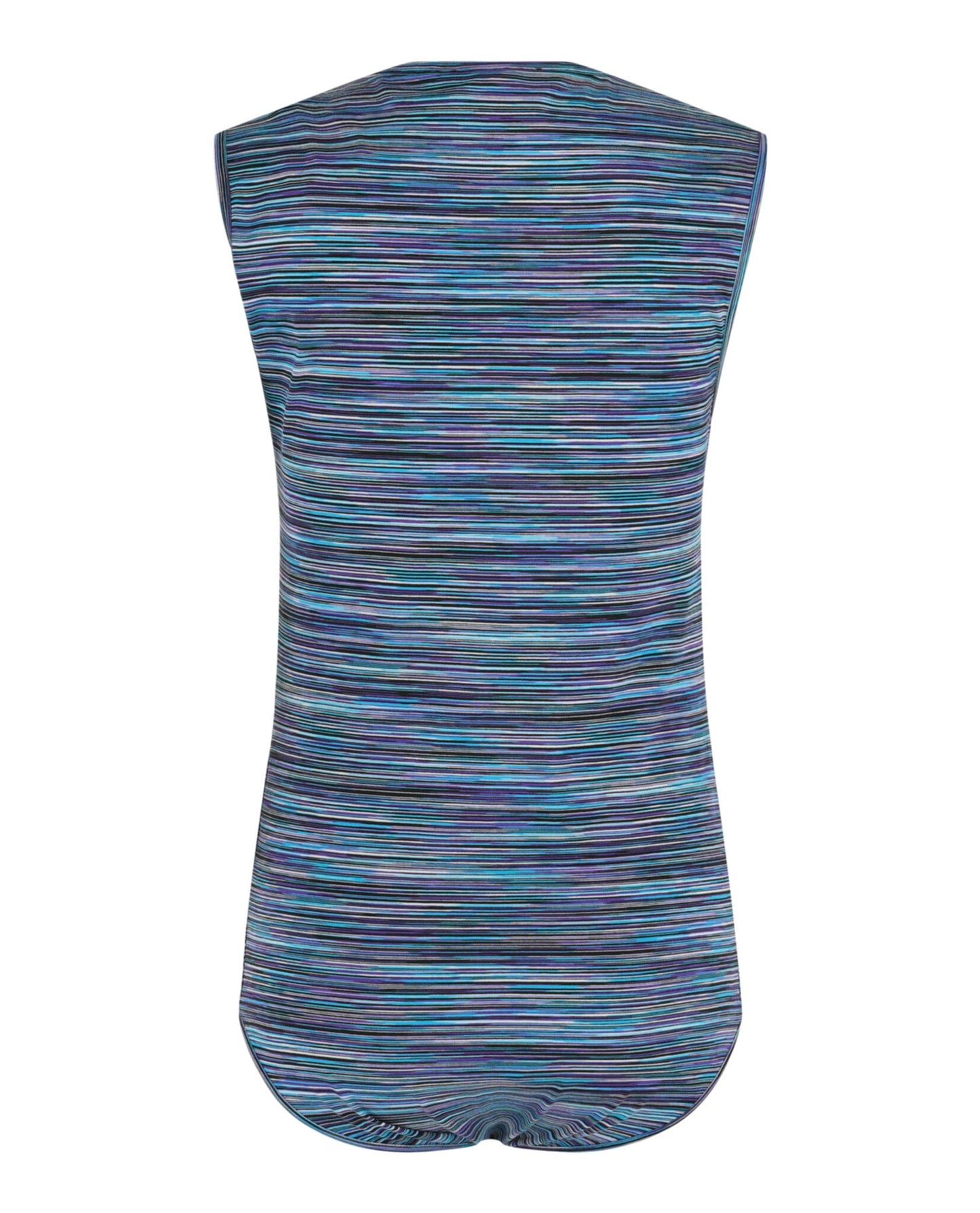 Striped Sleeveless Bodysuit