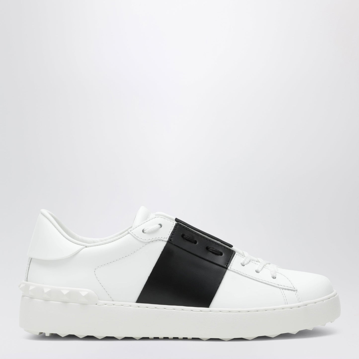 Valentino Garavani Open Sneakers In White/Black Men