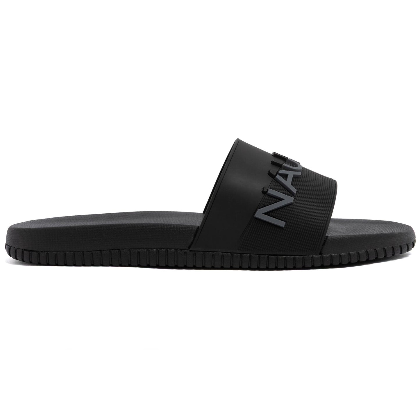 Nautica Mens Logo Slide Sandal