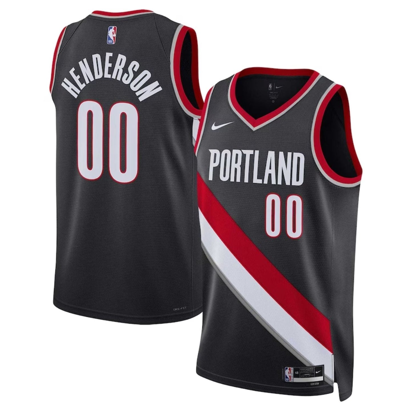 Scoot Henderson Portland Trailblazers 00 Jersey