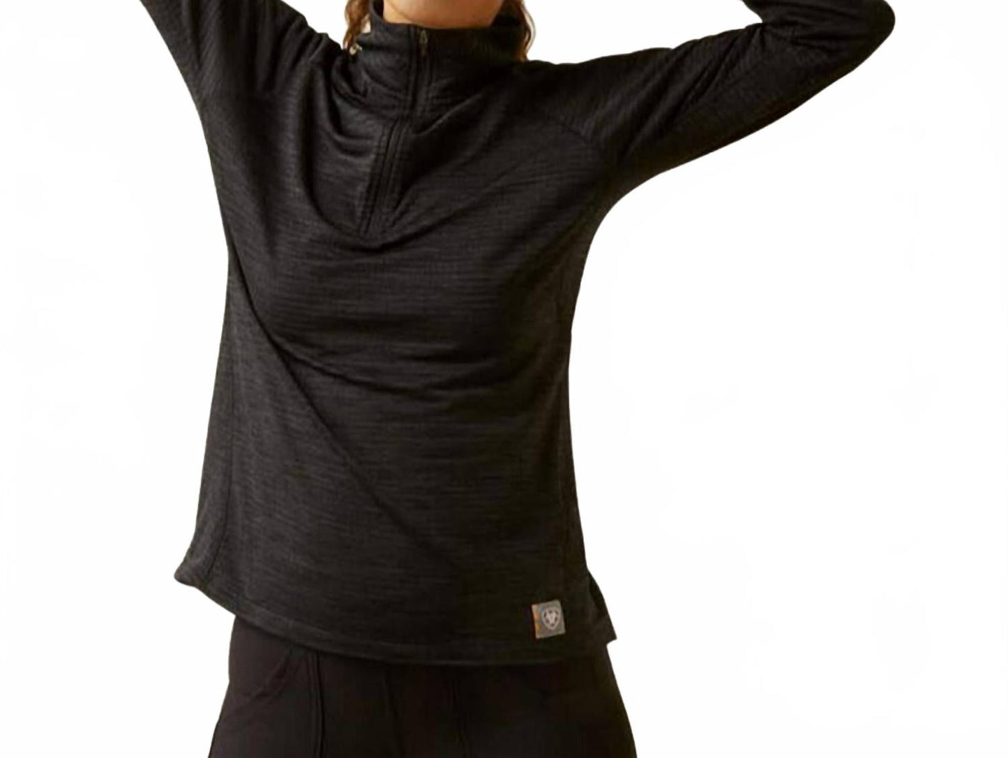 Women's Rebar Gridworks Baselayer Shirt In Black