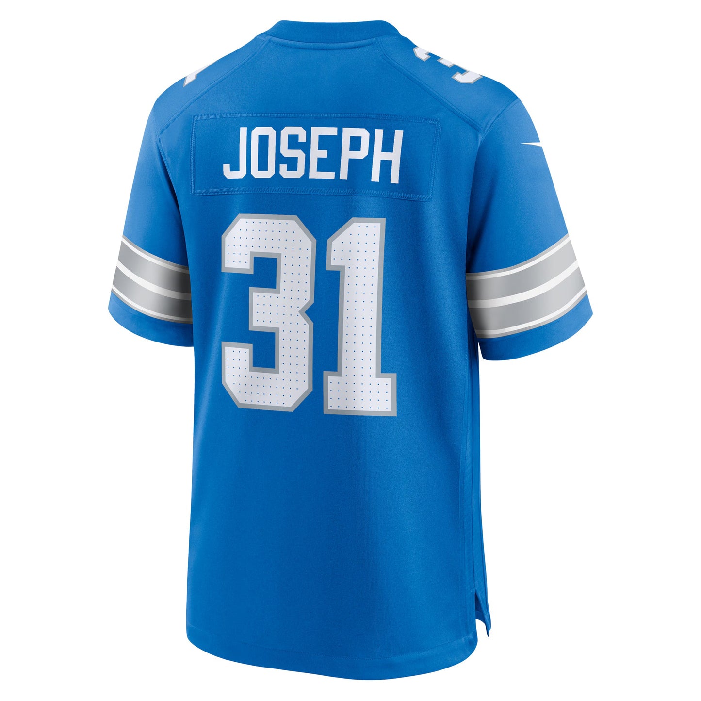 Detroit Lions Kerby Joseph Blue Team Game Jersey