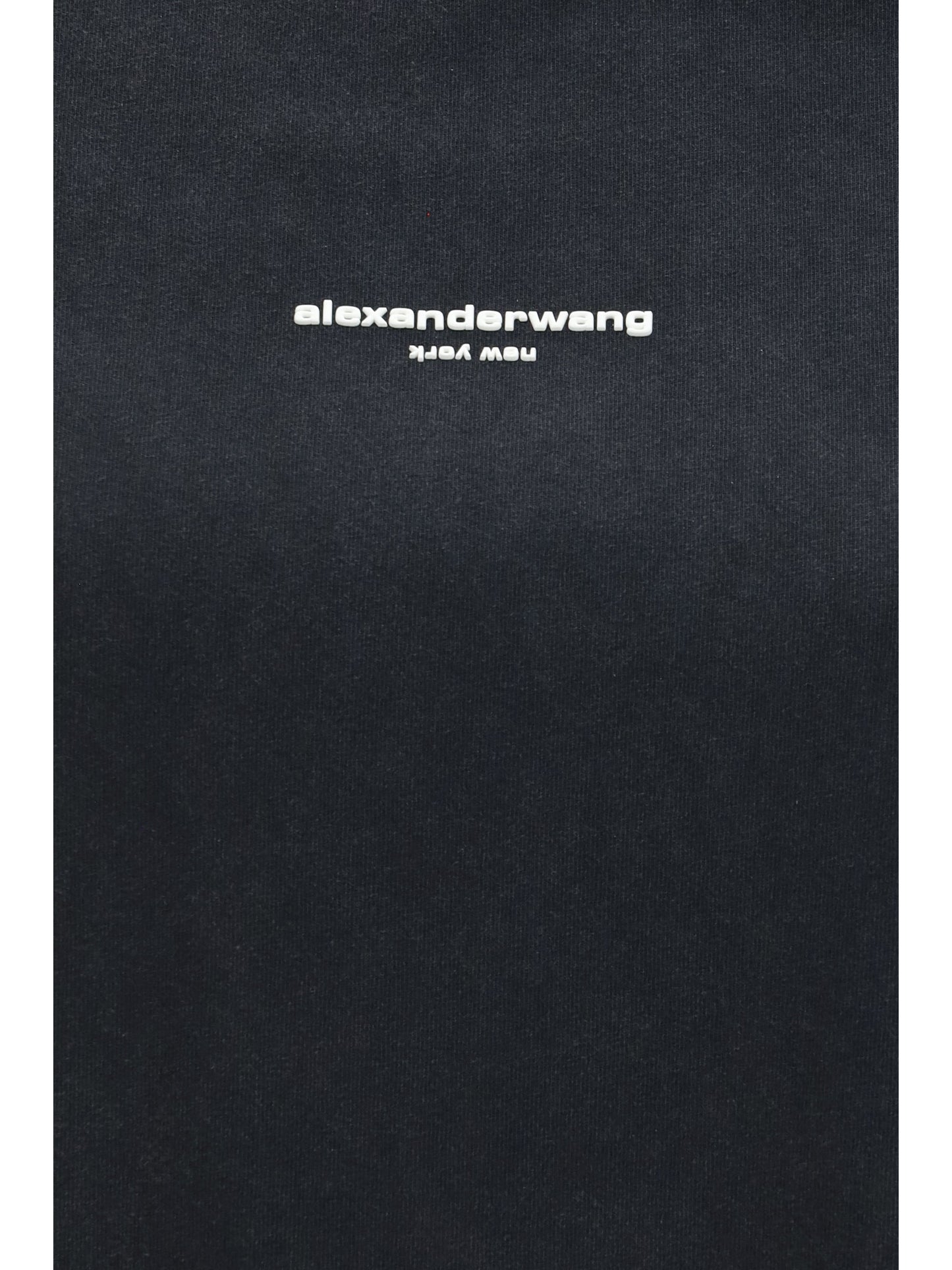 Alexander Wang Women Short-Sleeve T-Shirt With Central Logo Print