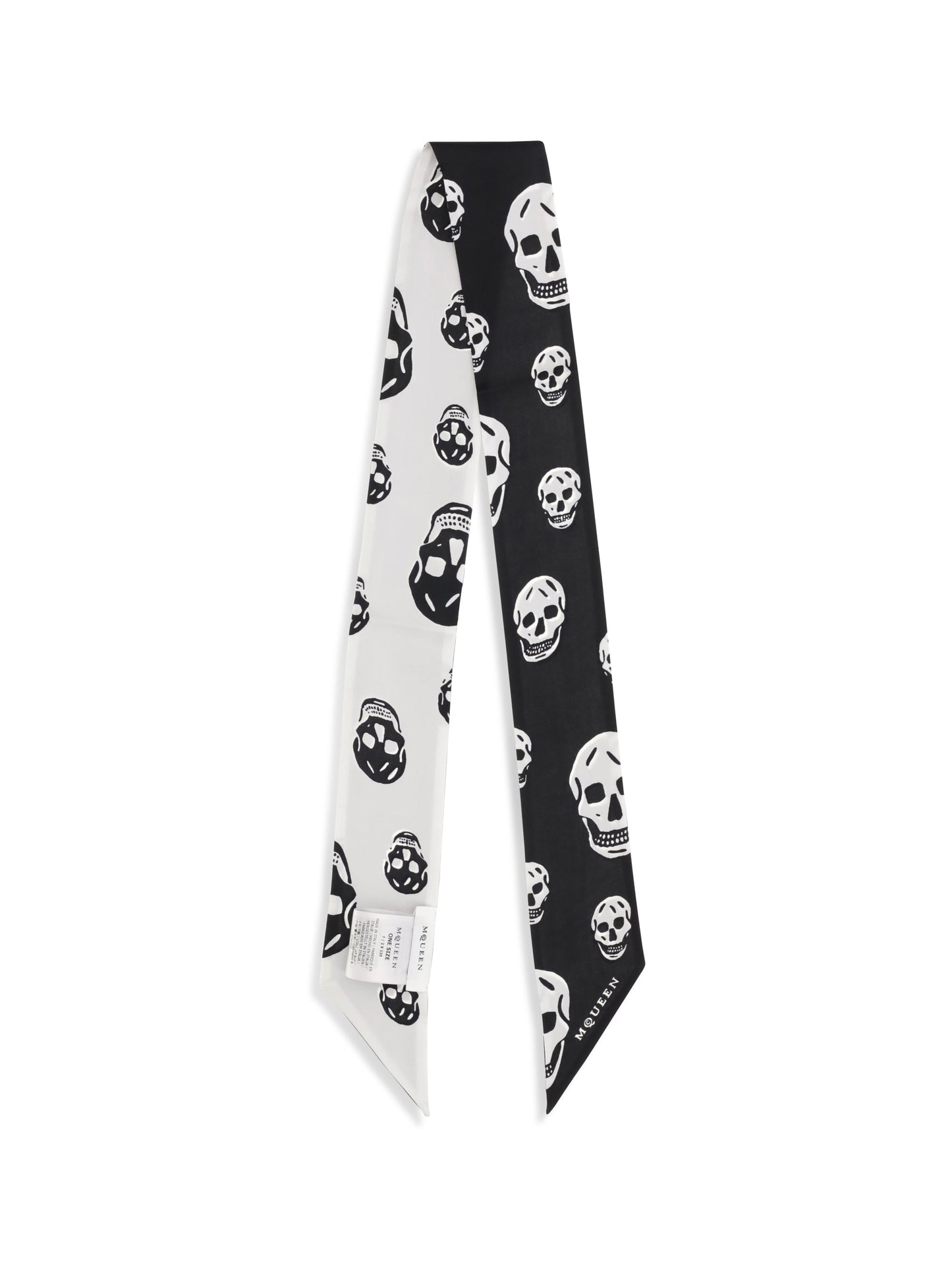 Alexander Mcqueen Women Skull Ribbon Scarf