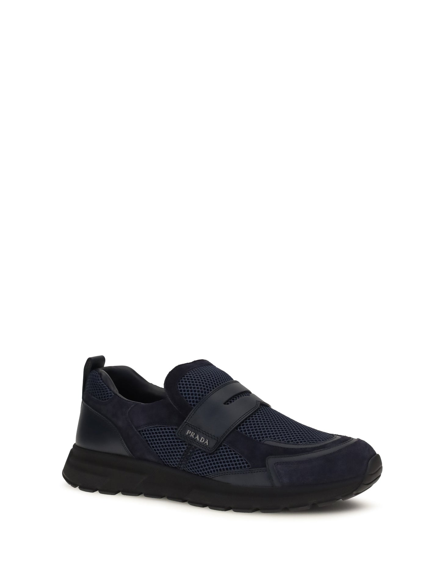 Prada Men Sport Mesh Loafers